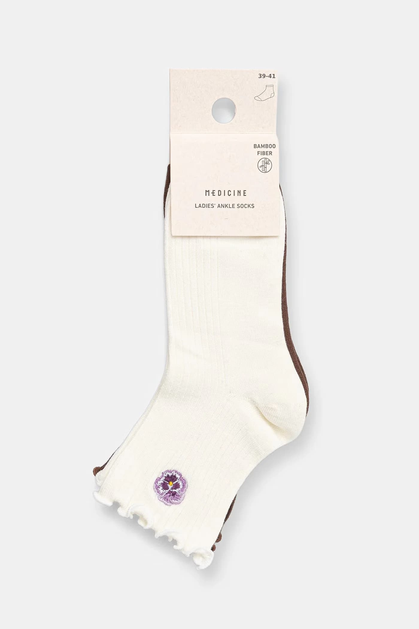 Женские носки из бамбукового волокна, 2 пары. - фото 4