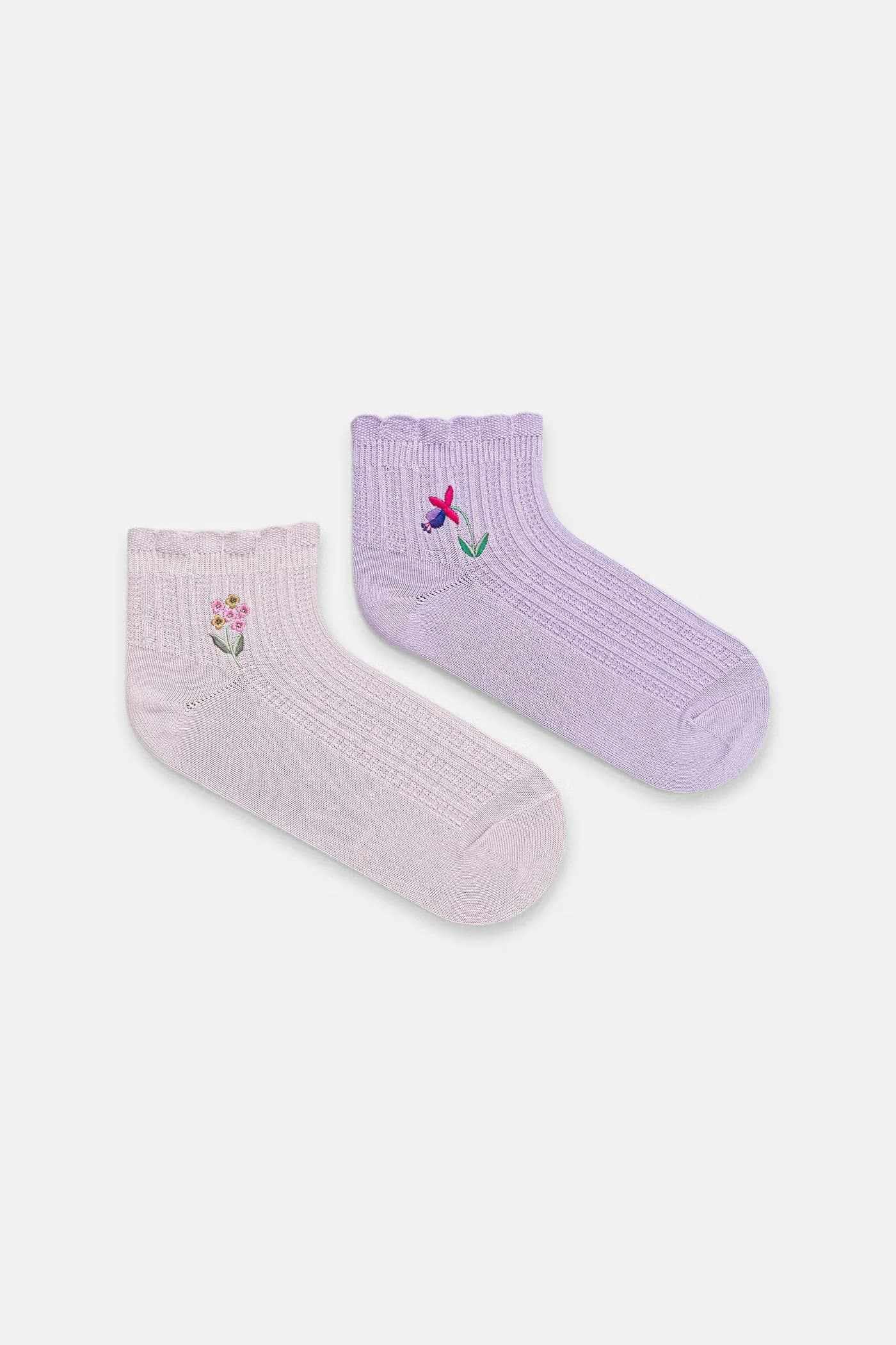 Женские хлопковые носки, 2 пары - фото 2