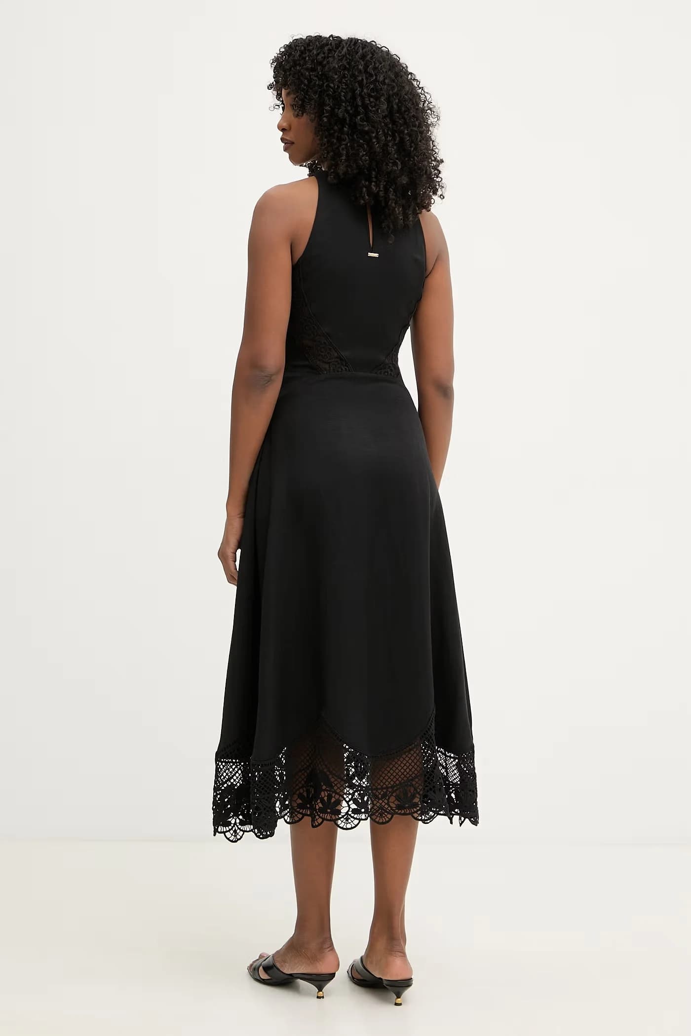 Льняное платье - фото 2