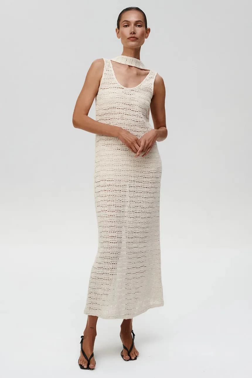 Utopia Dress летнее платье из хлопка - фото 1
