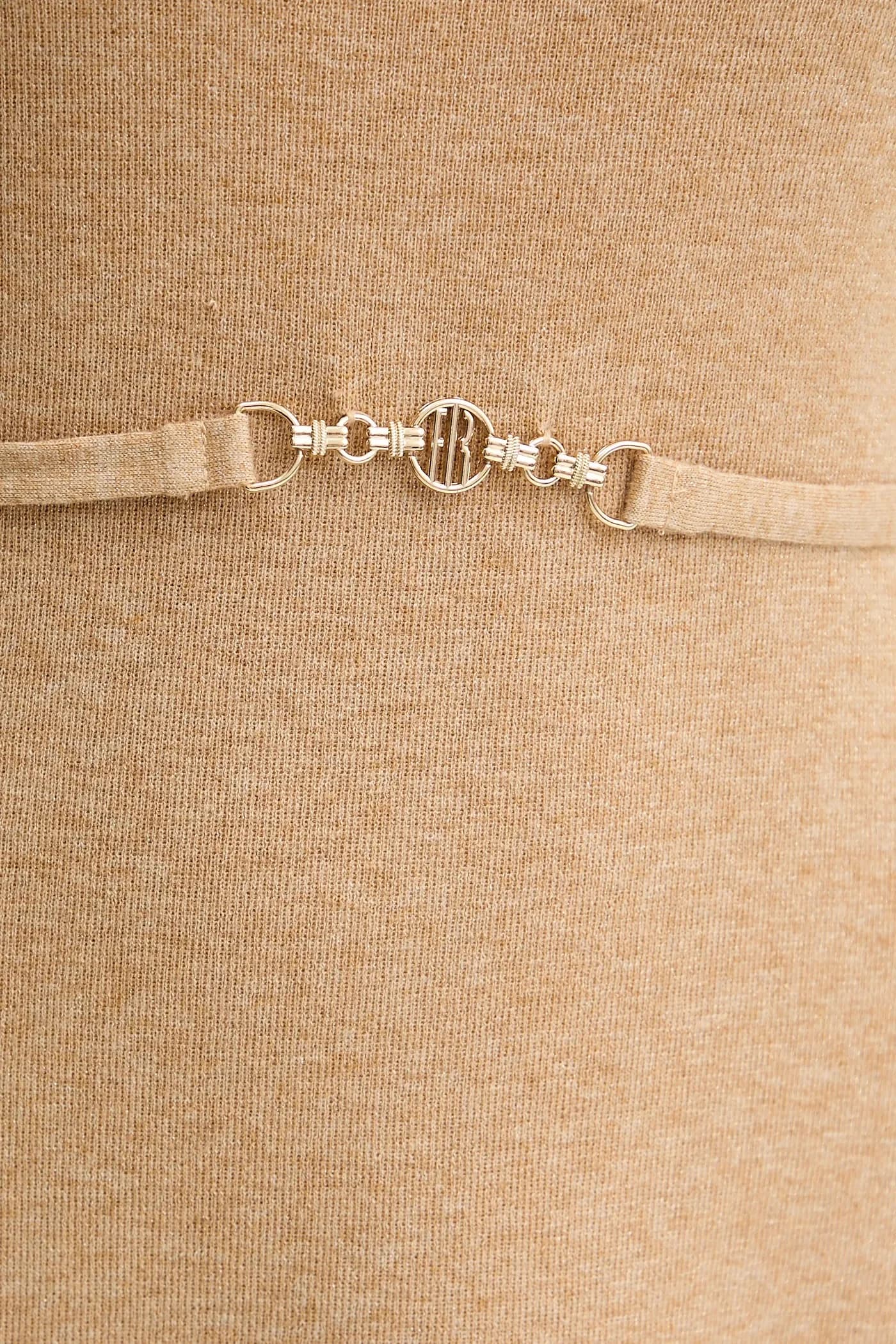 Sukienka z dodatkiem wełny - фото 5