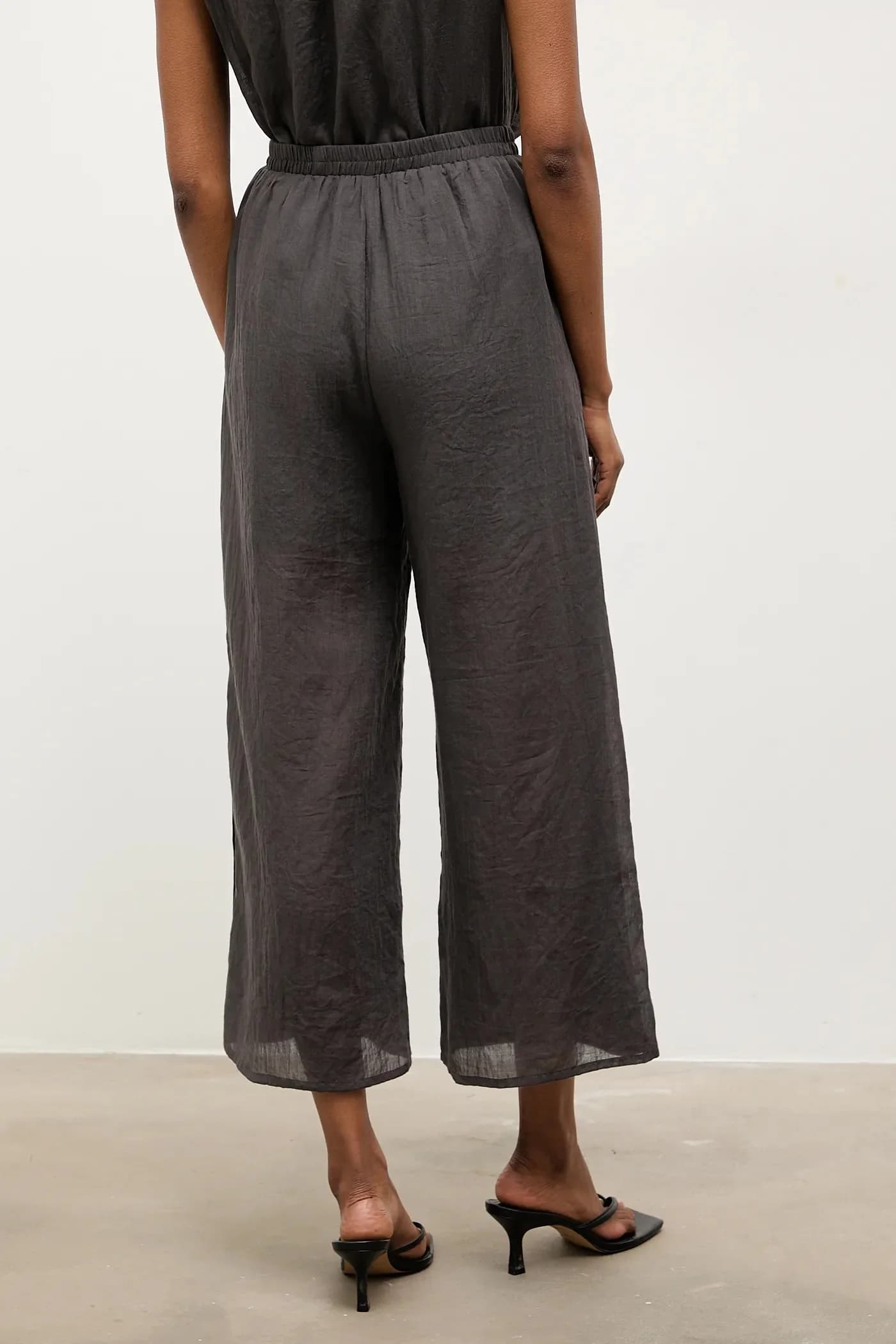 Льняные брюки - фото 3