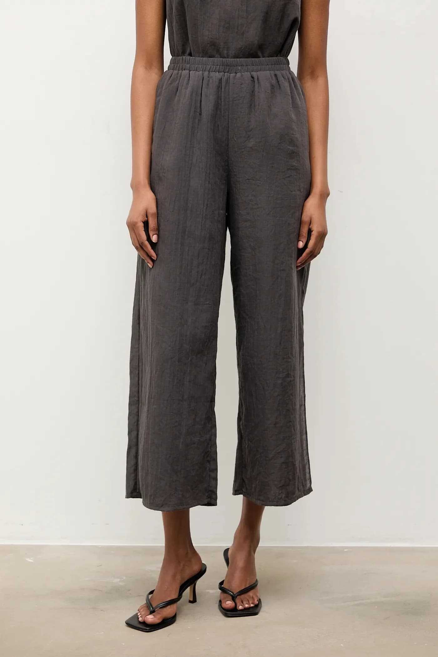 Льняные брюки - фото 4