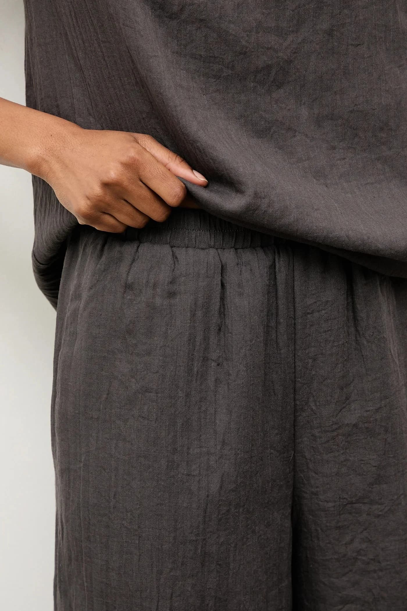 Льняные брюки - фото 5