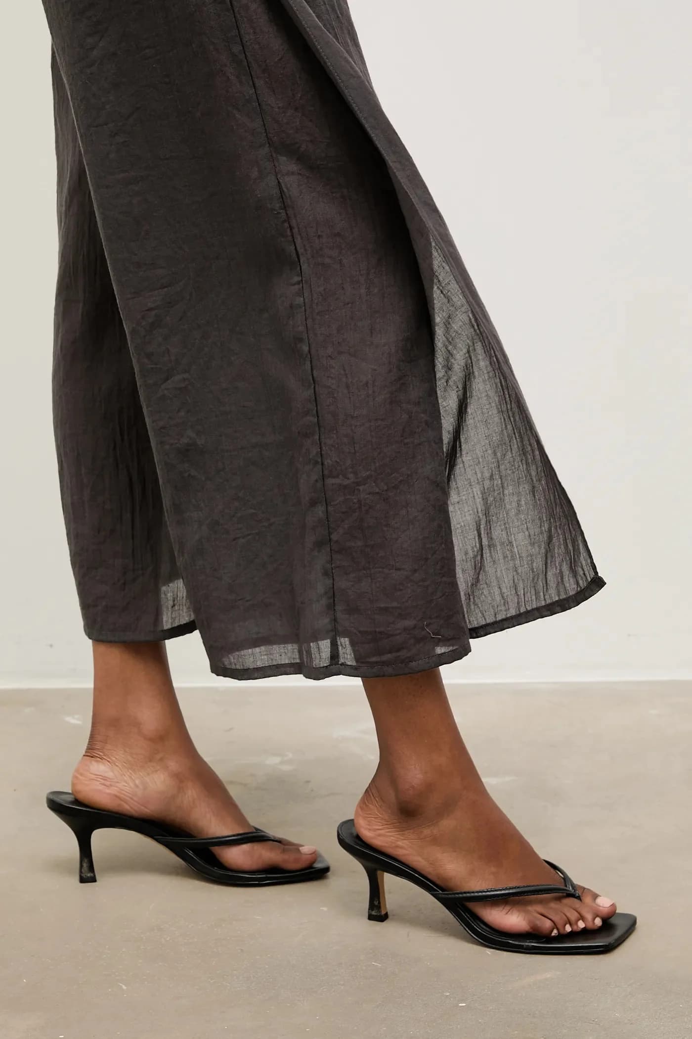 Льняные брюки - фото 6