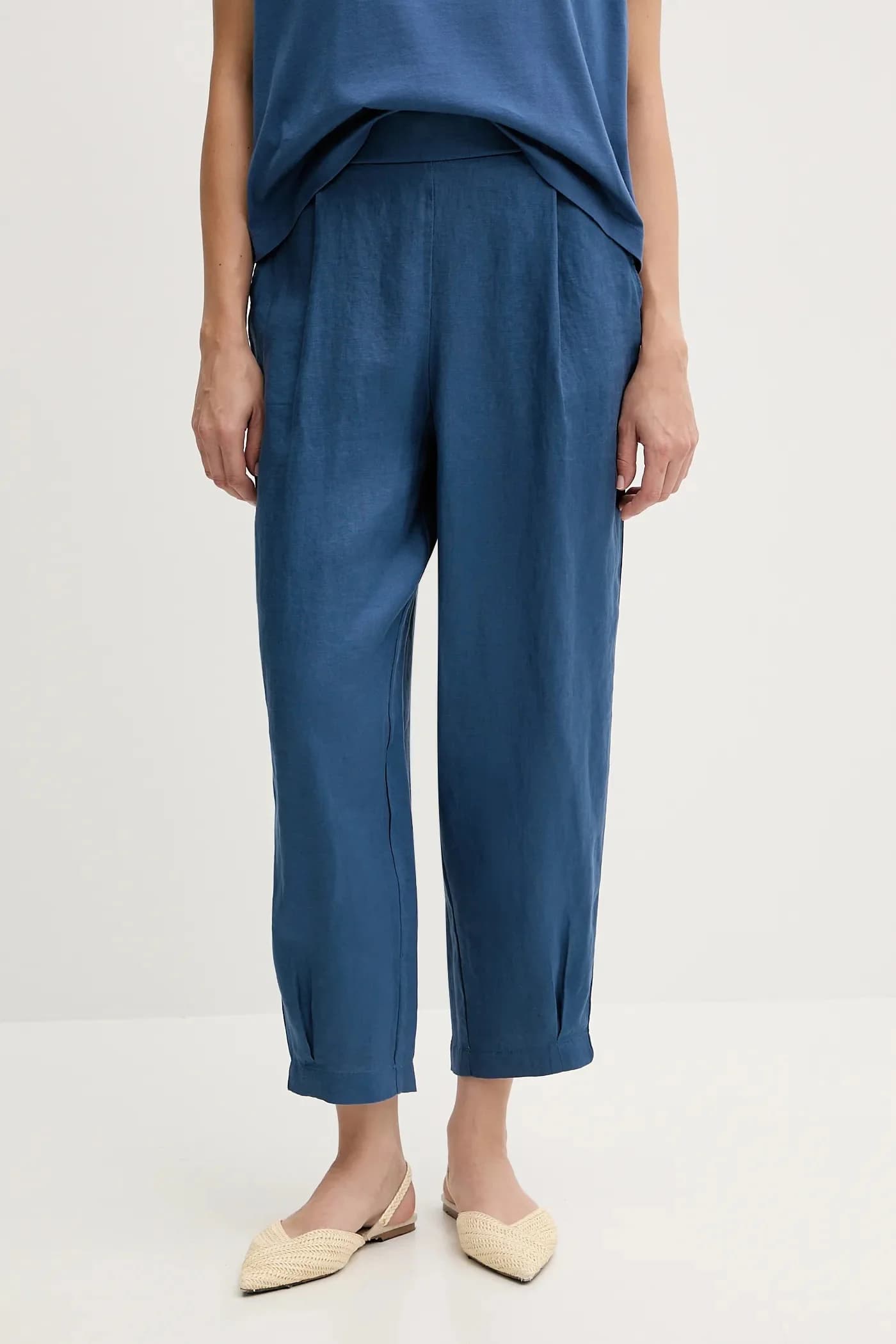 Льняные брюки