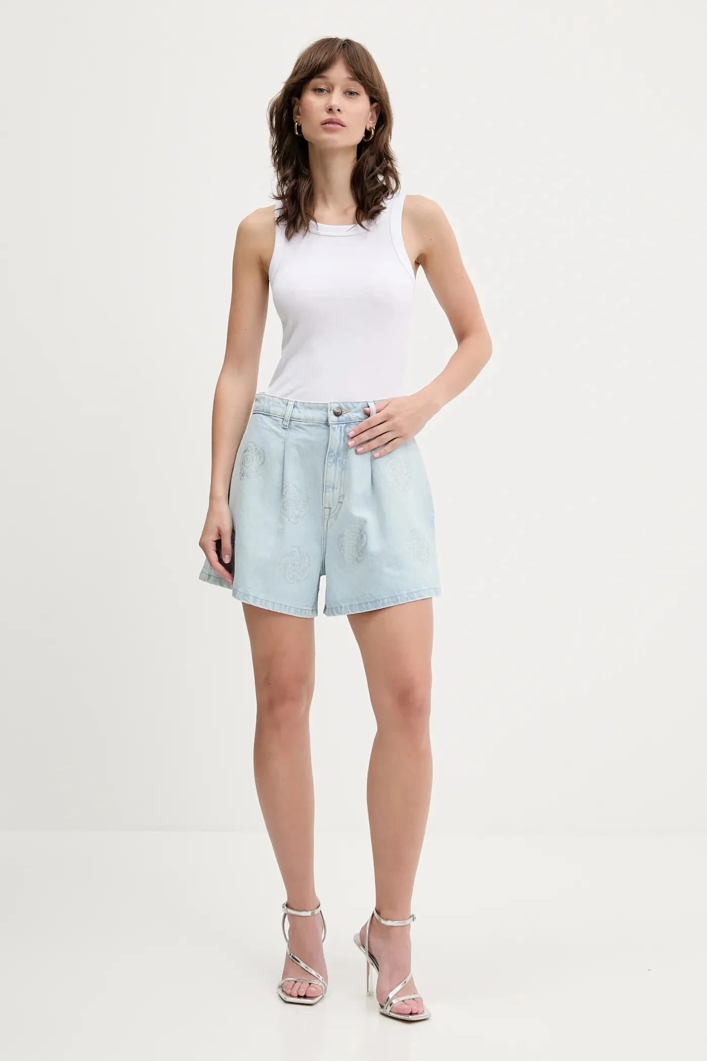 Джинсовые шорты - фото 2