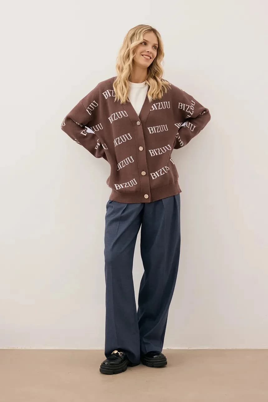 KYLE хлопковый кардиган - фото 2