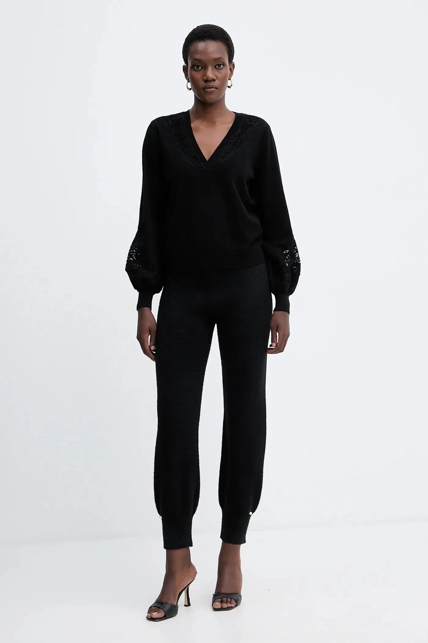 Свитер из смесовой шерсти - фото 2