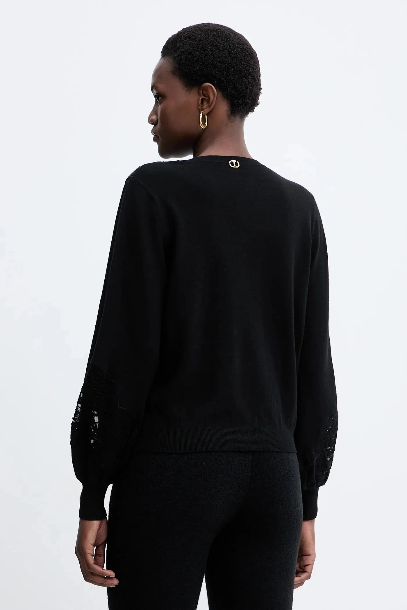 Свитер из смесовой шерсти - фото 3