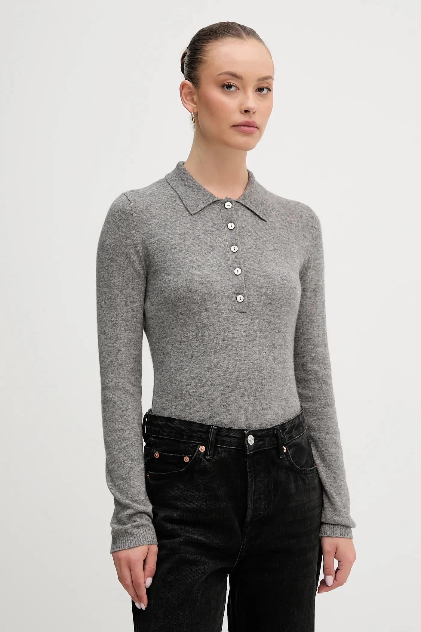 Свитер из смесовой шерсти