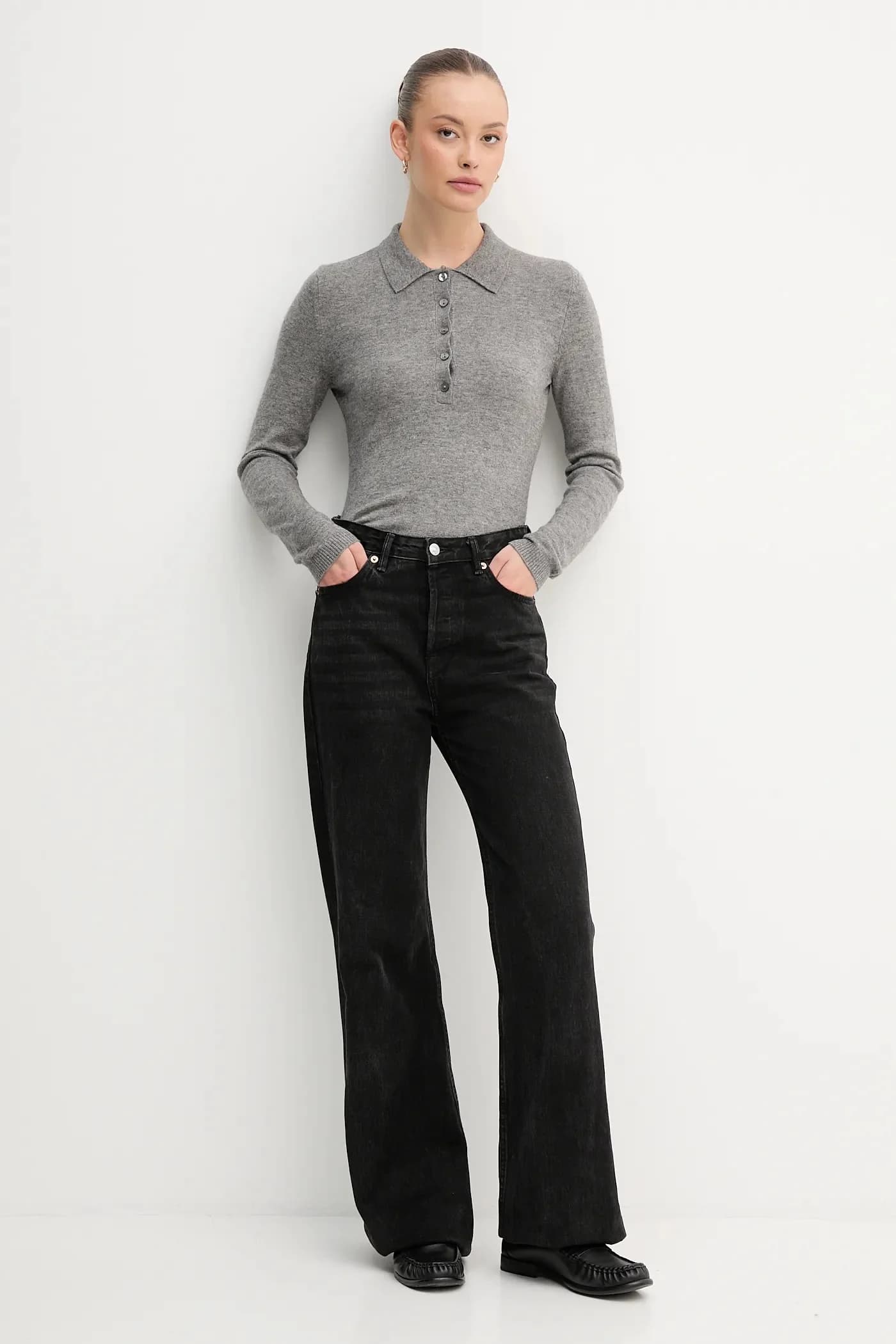 Свитер из смесовой шерсти - фото 2