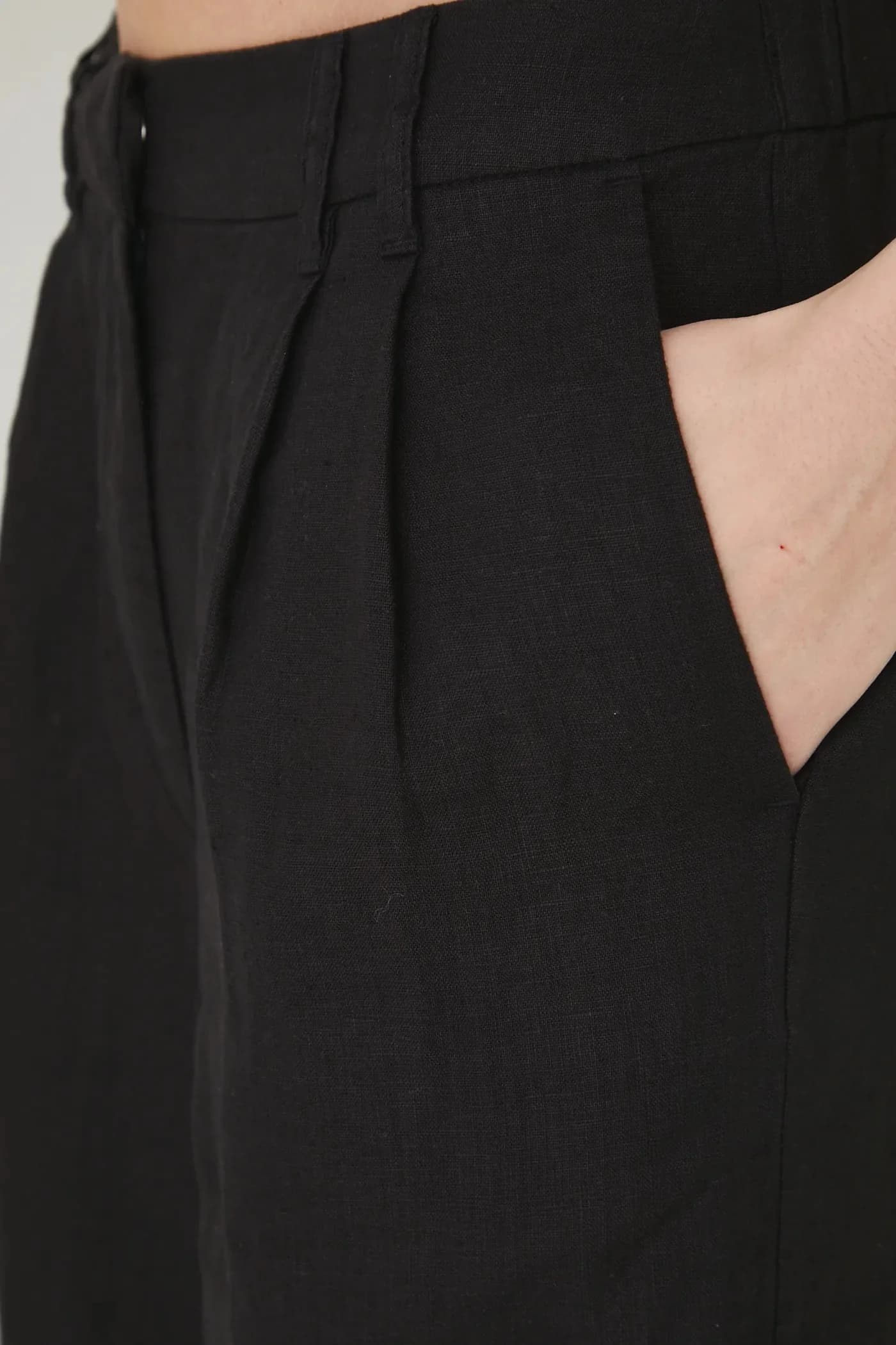 Льняные брюки - фото 4