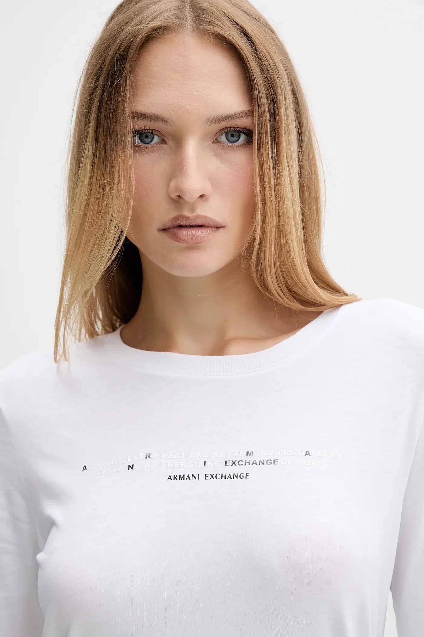 Хлопковая рубашка с длинным рукавом - фото 4