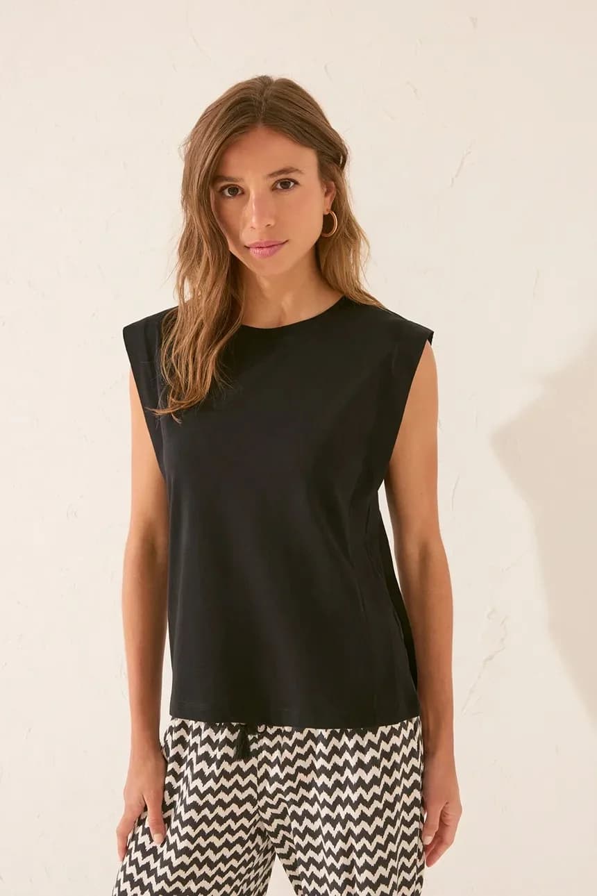 Пижамная футболка - фото 3