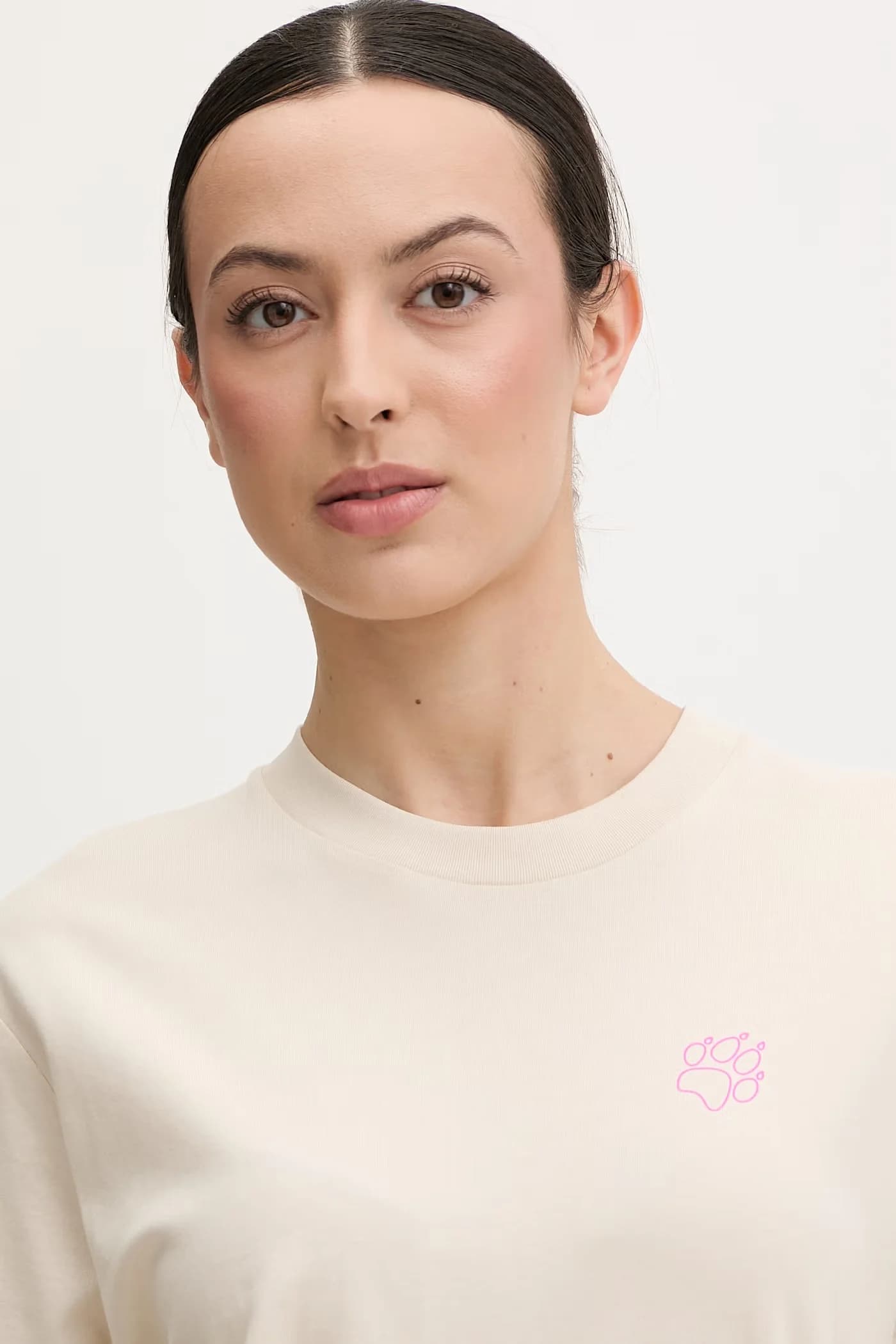 Женская хлопковая футболка Celebrate The Paw - фото 4