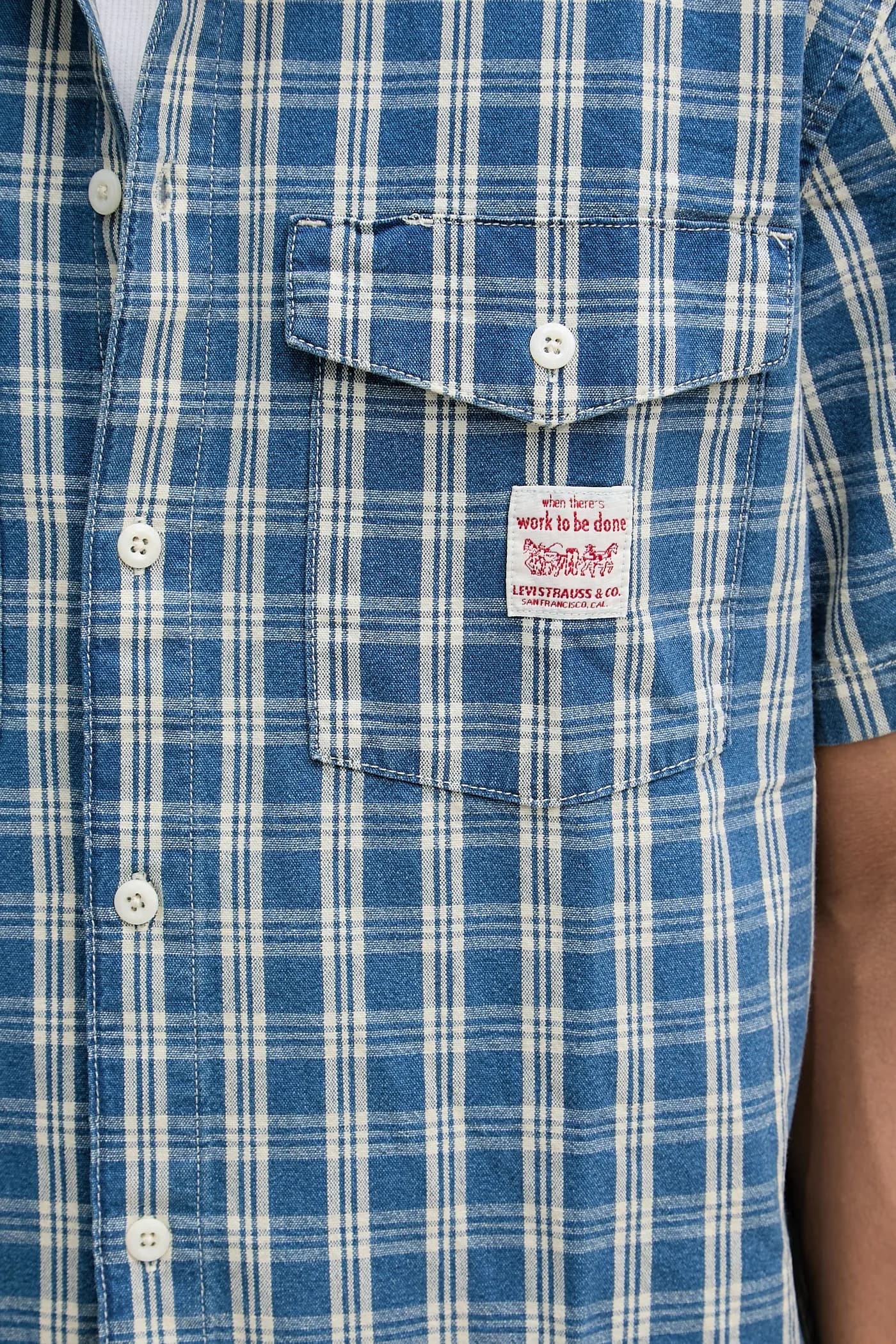 Рубашка мужская хлопковая SS WORKER - WW x WORKWEAR - фото 5