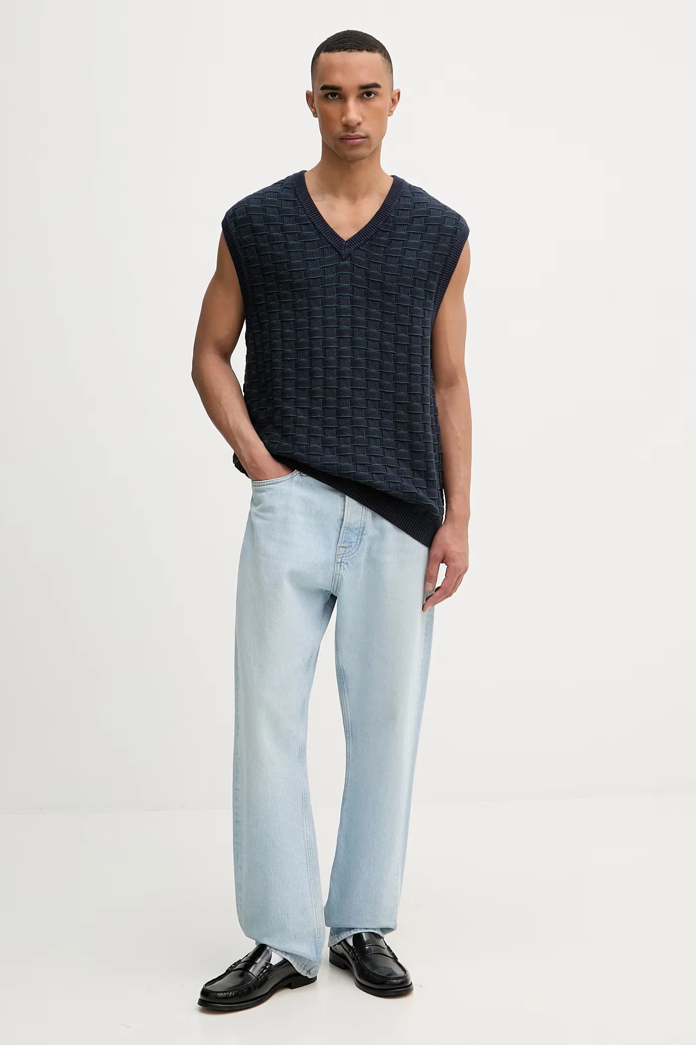 Мужской хлопковый жилет SKYLINE SWEATER VEST - фото 2