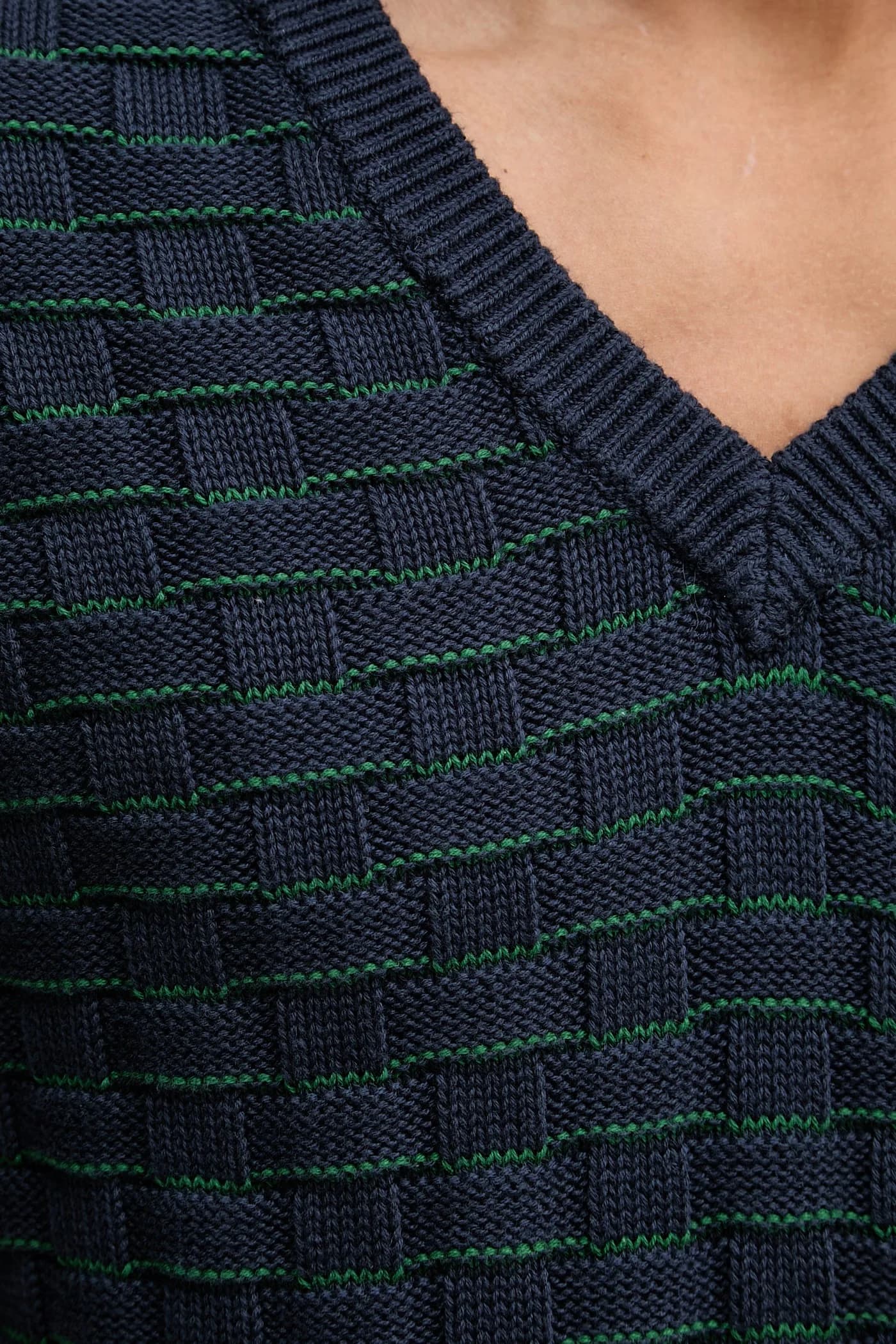 Мужской хлопковый жилет SKYLINE SWEATER VEST - фото 5