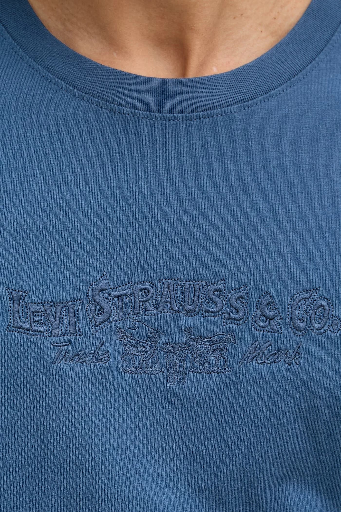 Мужская хлопковая футболка RELAXED FIT TEE - фото 4