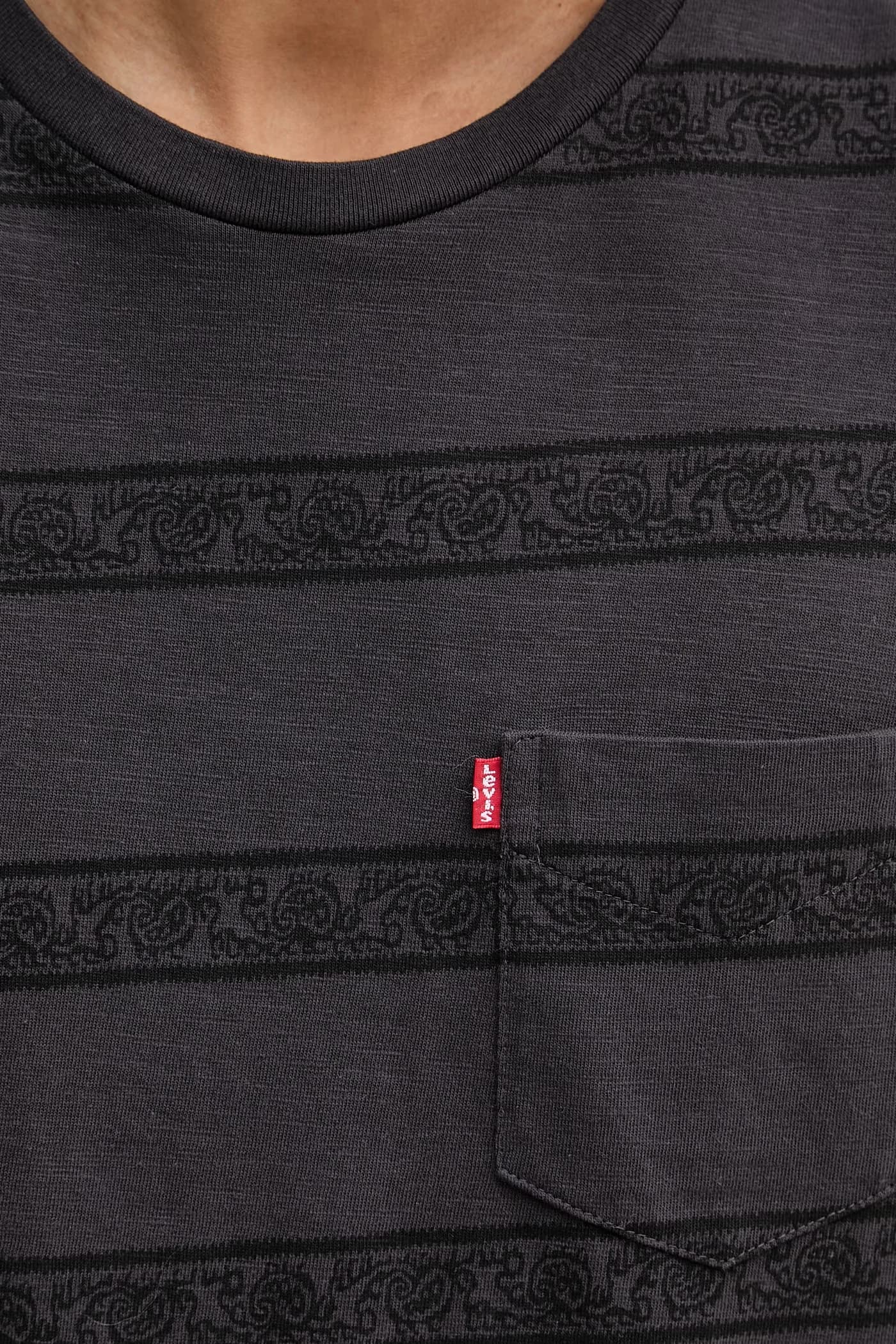 Мужская футболка из хлопка SS CLASSIC POCKET TEE - фото 5