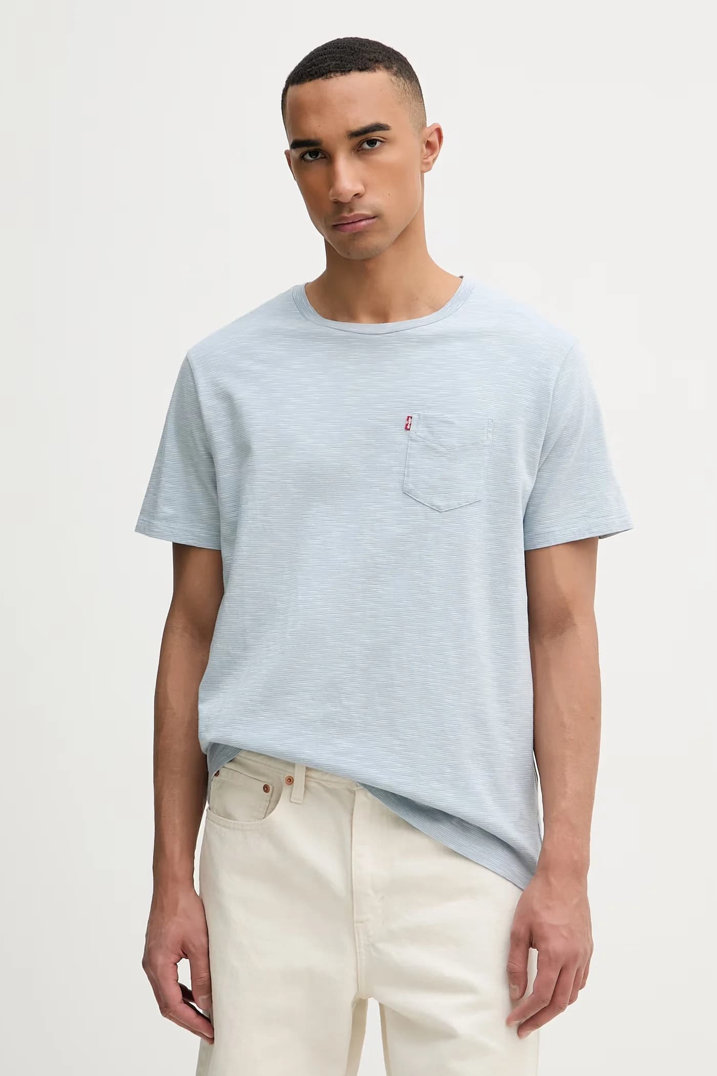 Мужская футболка из хлопка SS CLASSIC POCKET TEE - фото 1