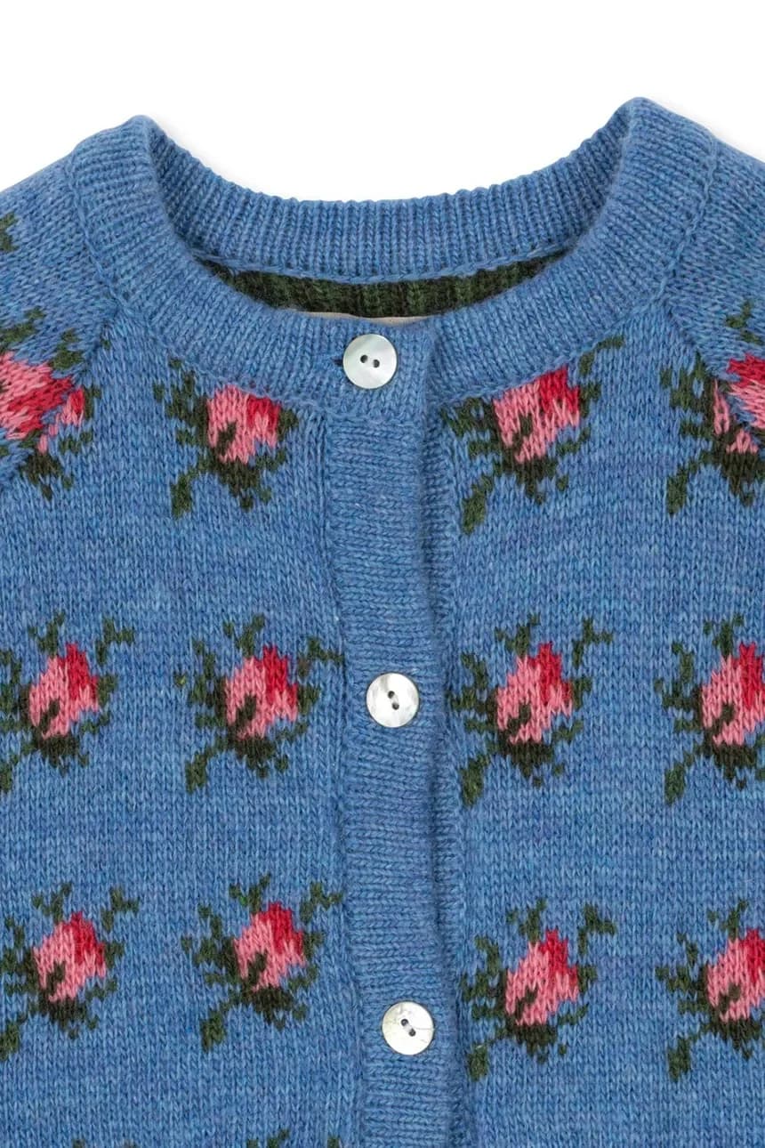 Кардиган из шерсти BELOU KNIT CARDIGAN - фото 4