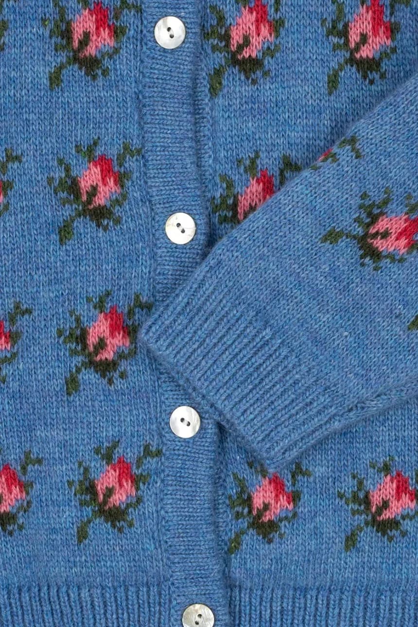 Кардиган из шерсти BELOU KNIT CARDIGAN - фото 5