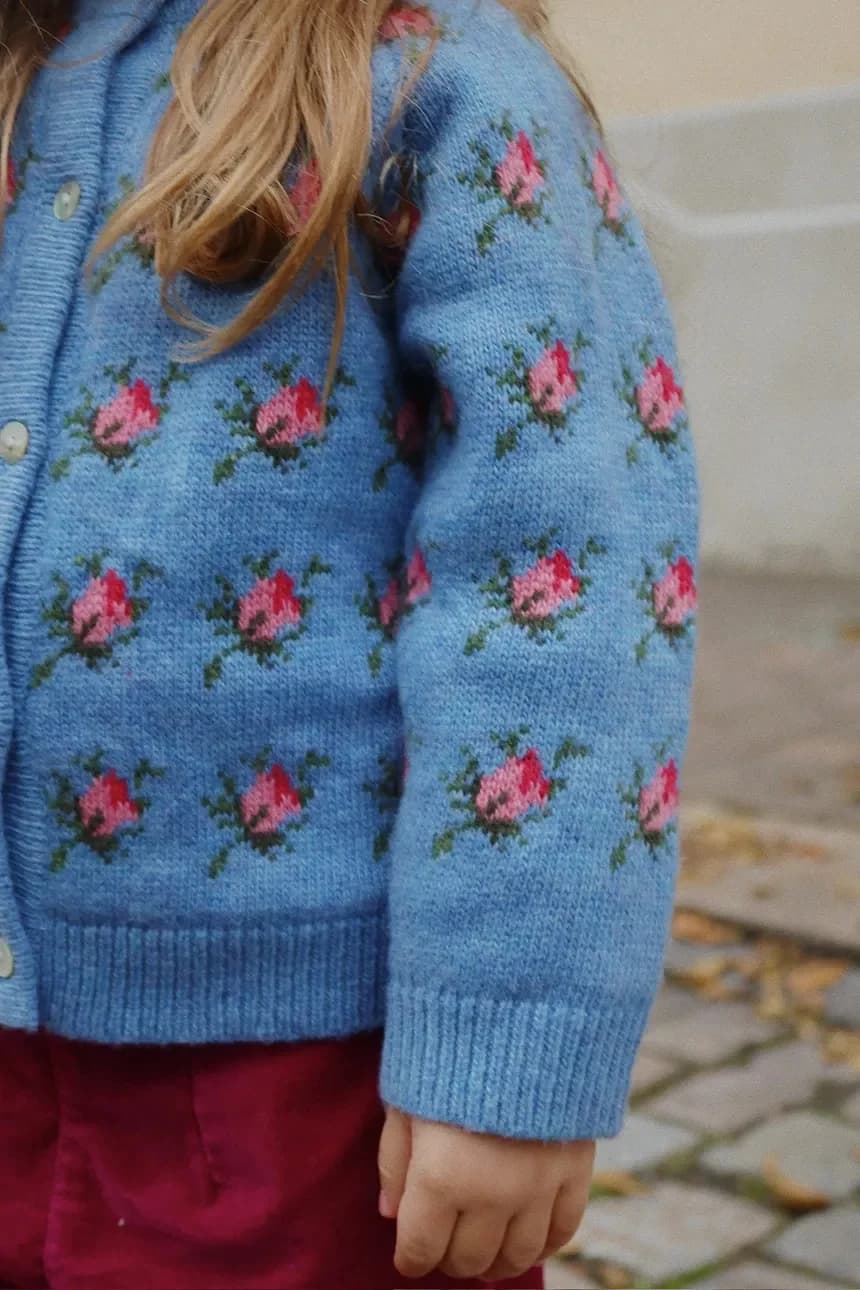 Кардиган из шерсти BELOU KNIT CARDIGAN - фото 8