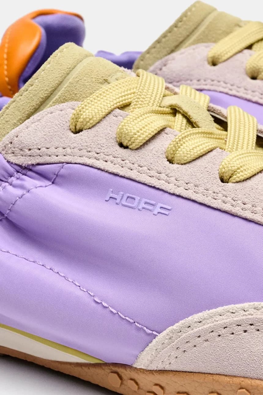 Женские кожаные кроссовки BRIDGE DOPAMINE LILAC - фото 2