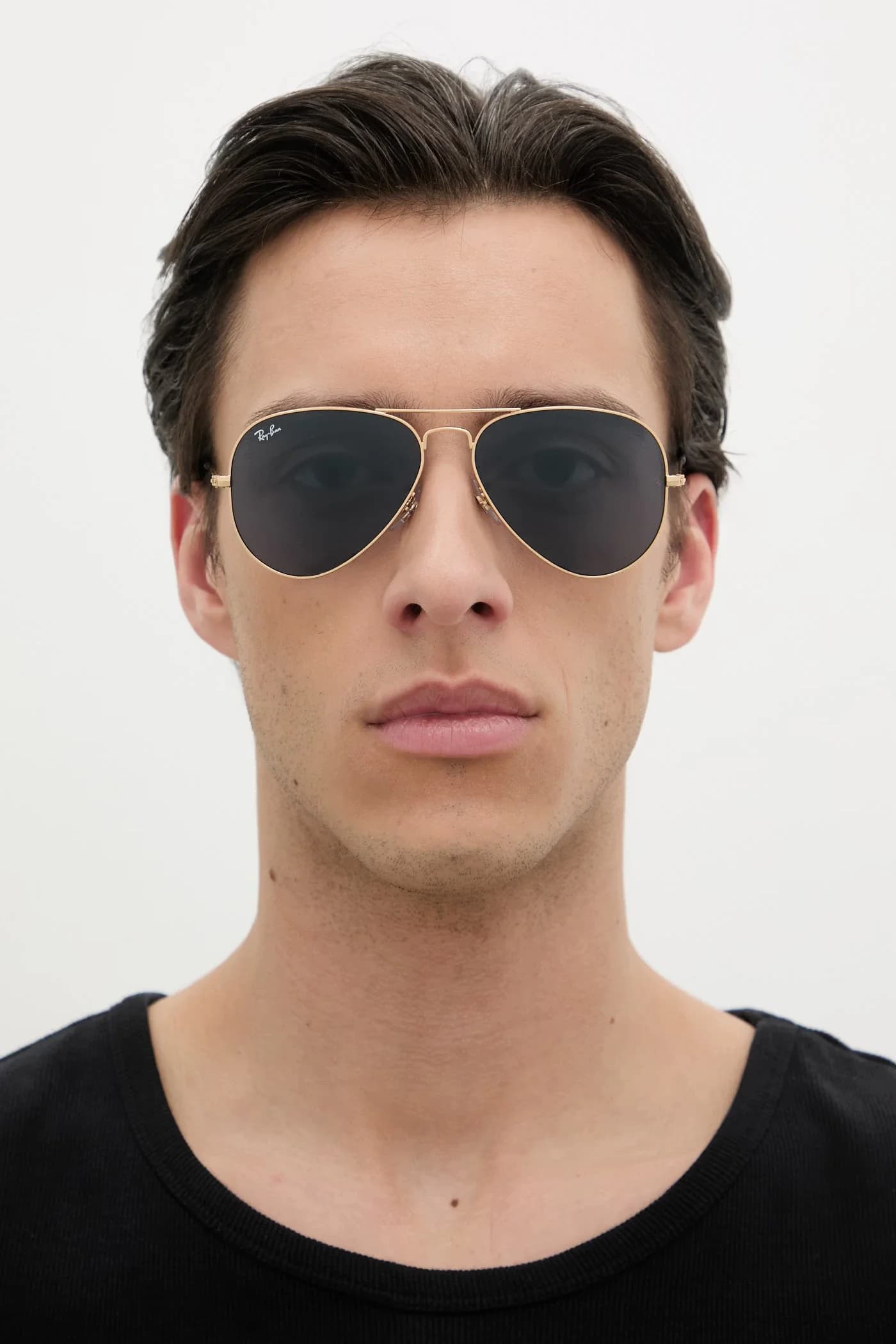 Солнцезащитные очки AVIATOR БОЛЬШИЕ МЕТАЛЛИЧЕСКИЕ - фото 3