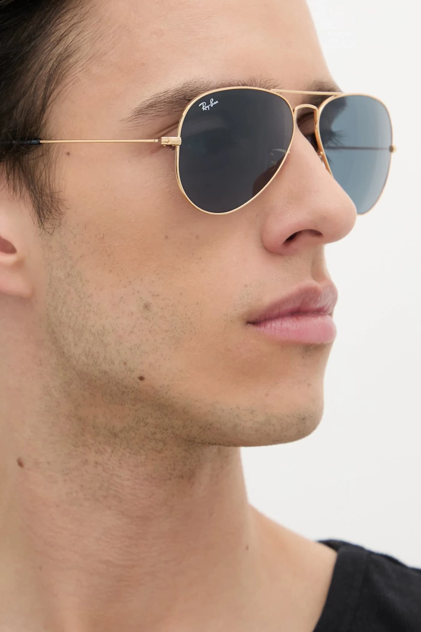 Солнцезащитные очки AVIATOR БОЛЬШИЕ МЕТАЛЛИЧЕСКИЕ - фото 4