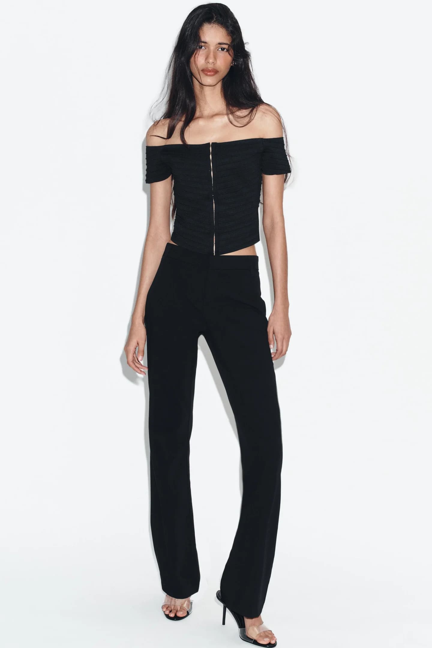 ТРИКОТАЖНЫЙ ТОП-КОРСЕТ