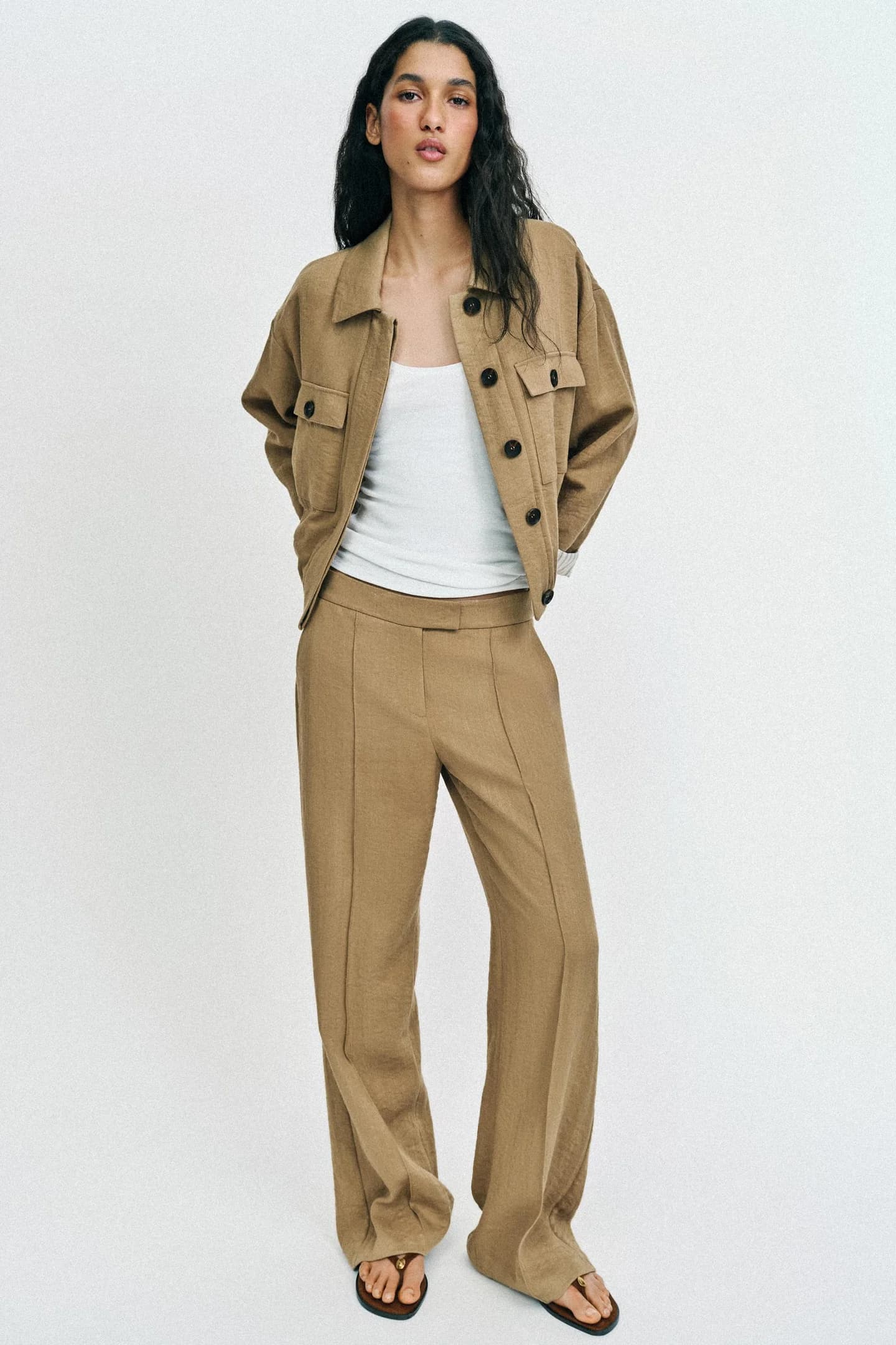 БРЮКИ ПРЯМОГО КРАЯ С КРАЯ