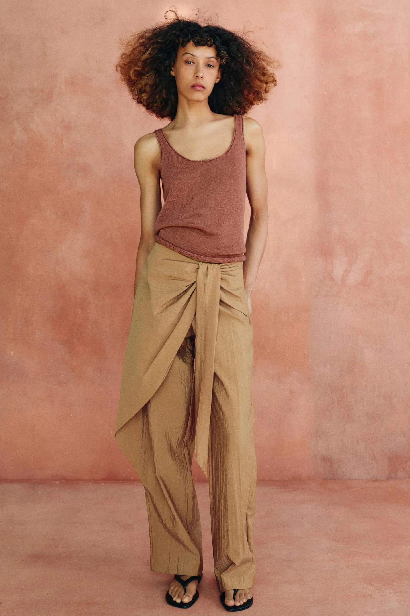 БРЮКИ ПРЯМОГО КАРОТА ПАРЕО - фото 2