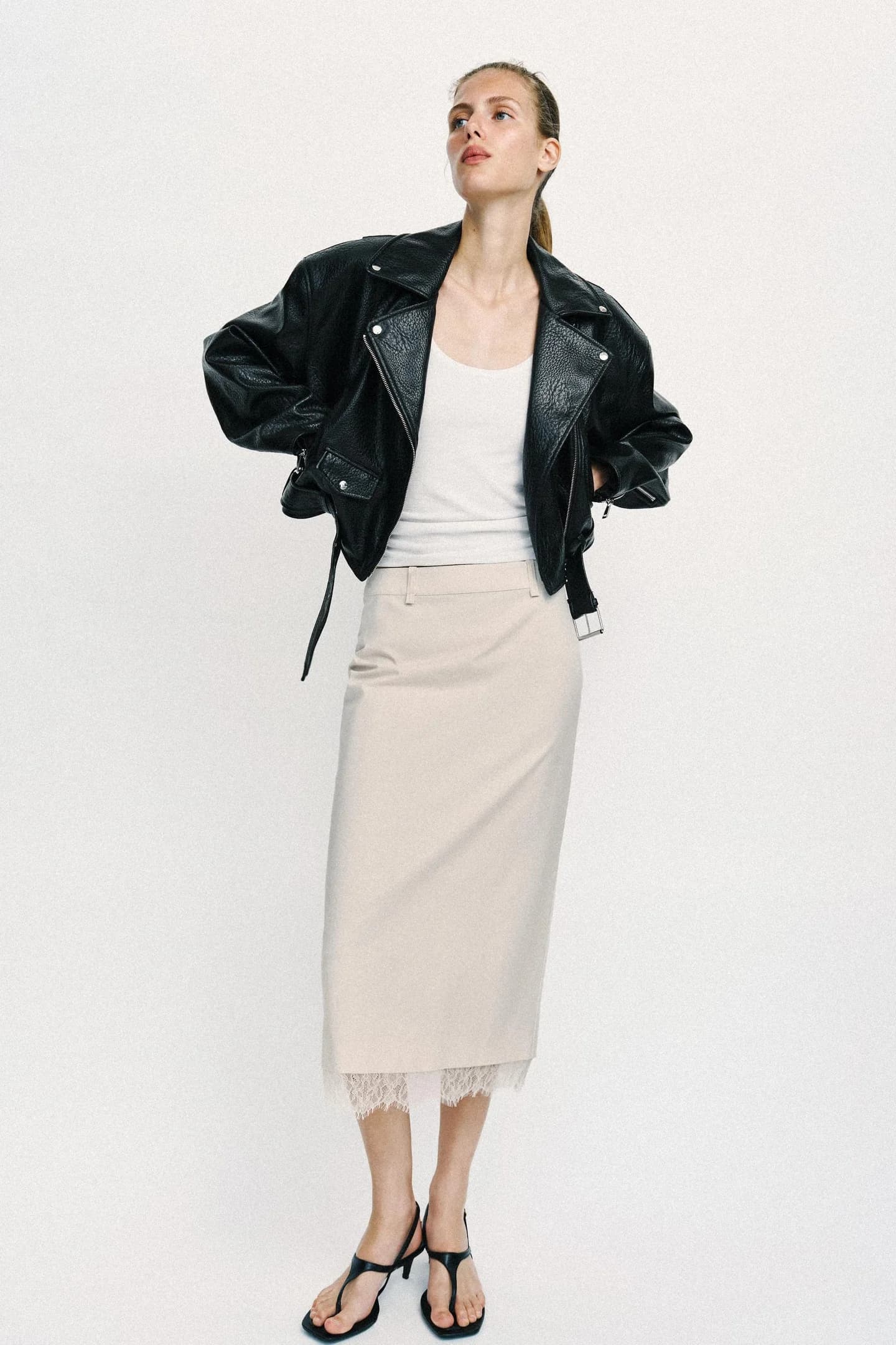 КРУЖЕВНАЯ ЮБКА МИДИ - фото 2