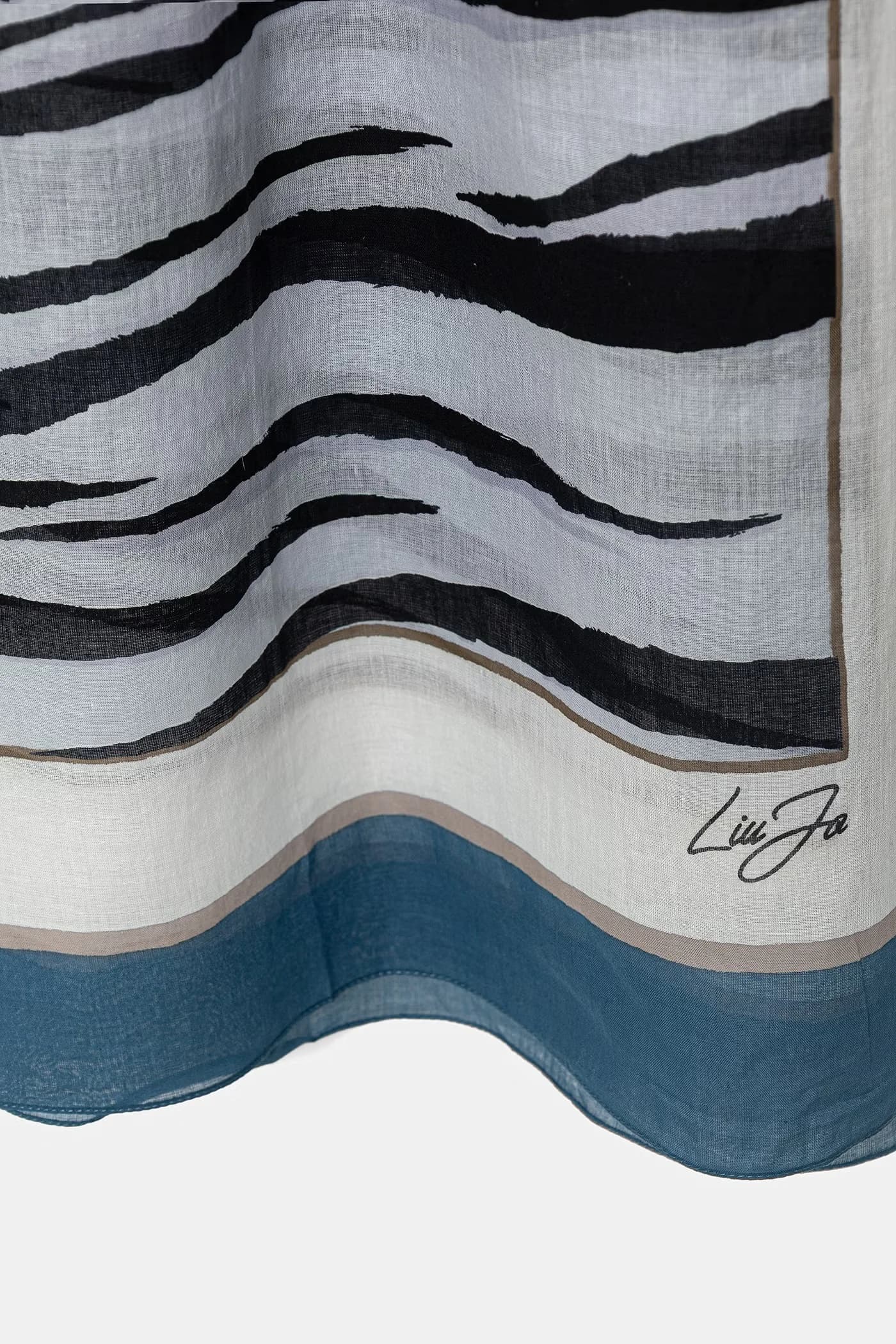 Женский хлопковый шарф - фото 2