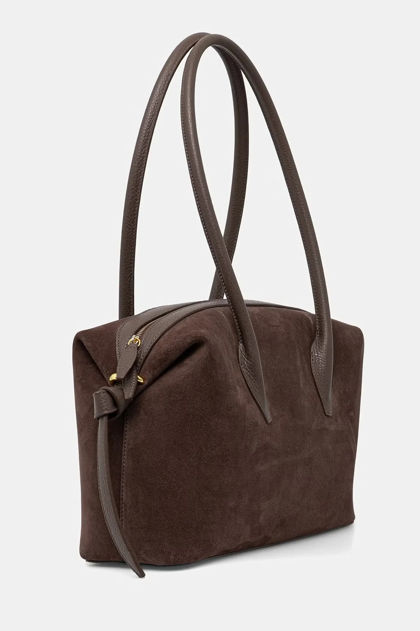 Замшевая женская сумочка BRIOCHE DUFFLE - фото 2