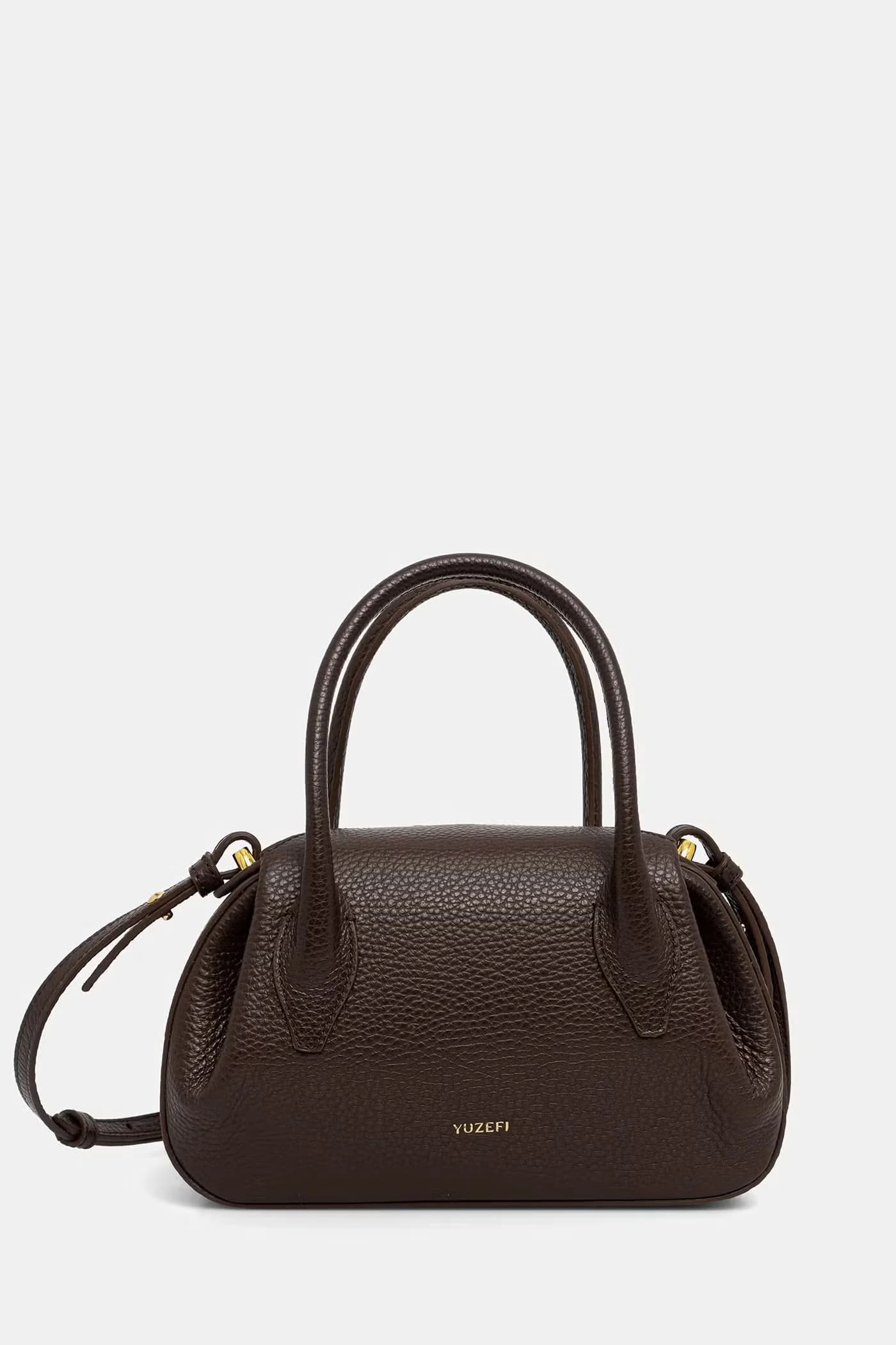 Женская кожаная сумка через плечо OYSTER MINI DUFFLE - фото 1