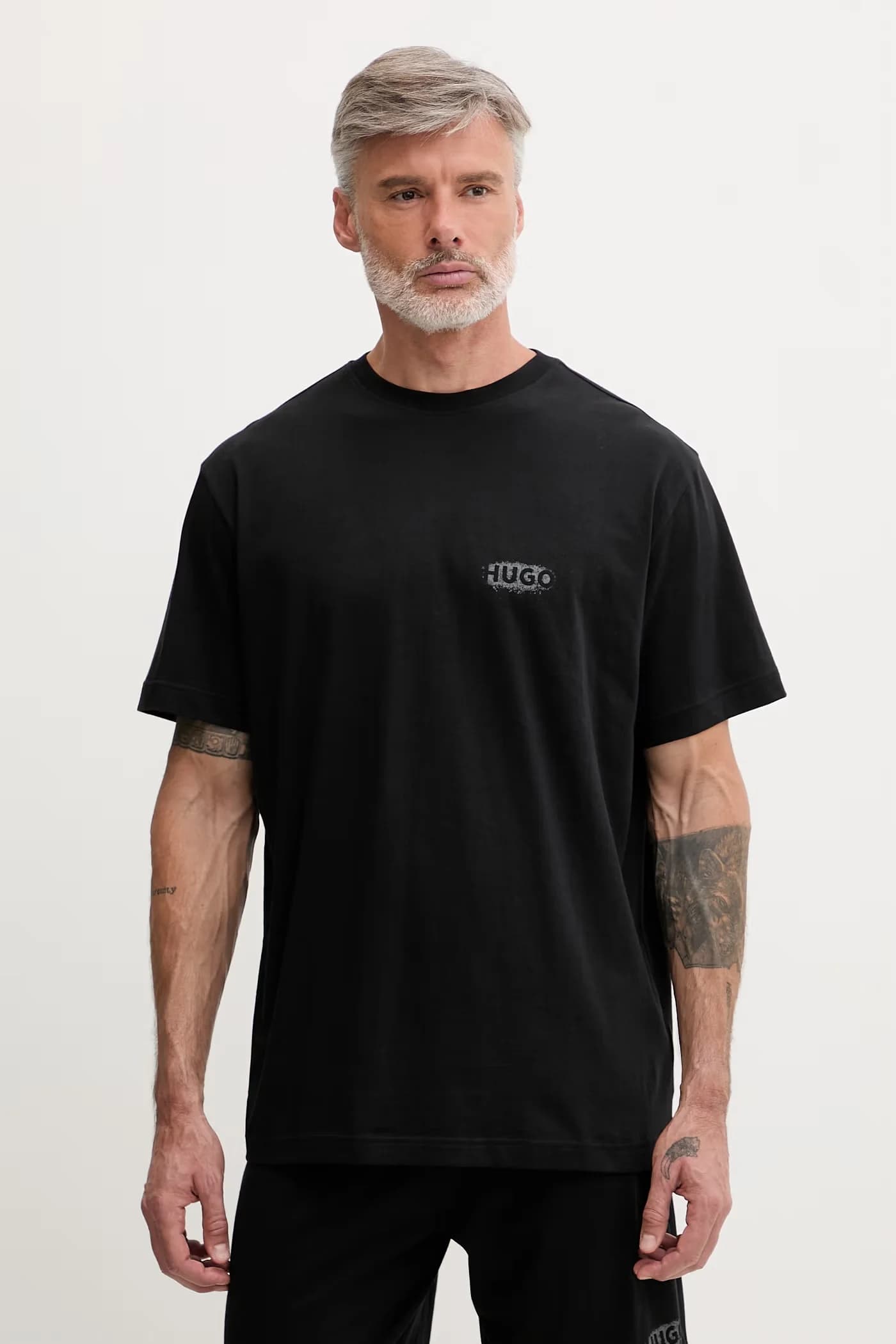 Мужская хлопковая пижамная футболка SPRAY T-SHIRT - фото 2