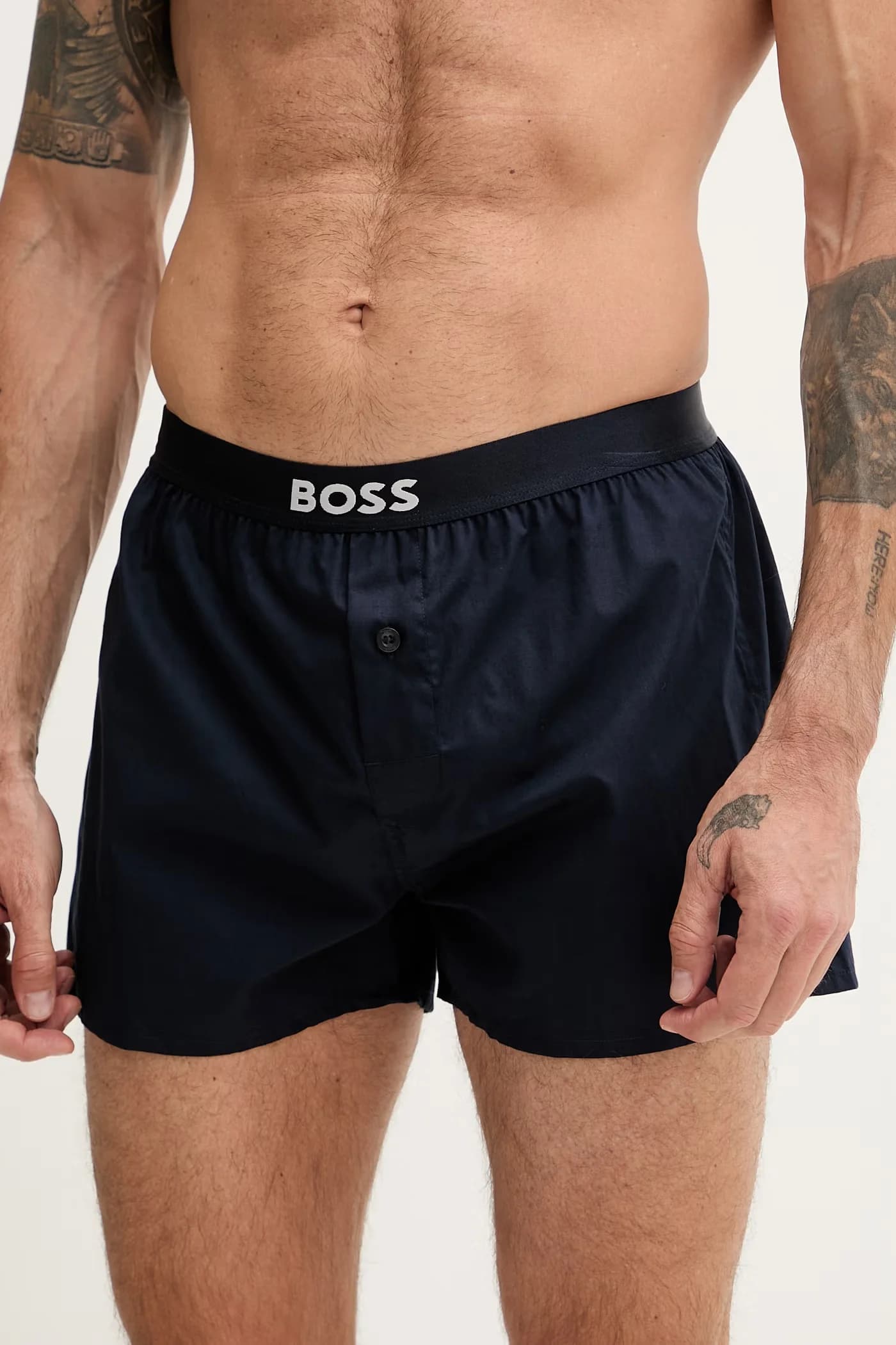 Мужские хлопковые боксеры 2P Boxer Shorts EW, 2 шт. - фото 2