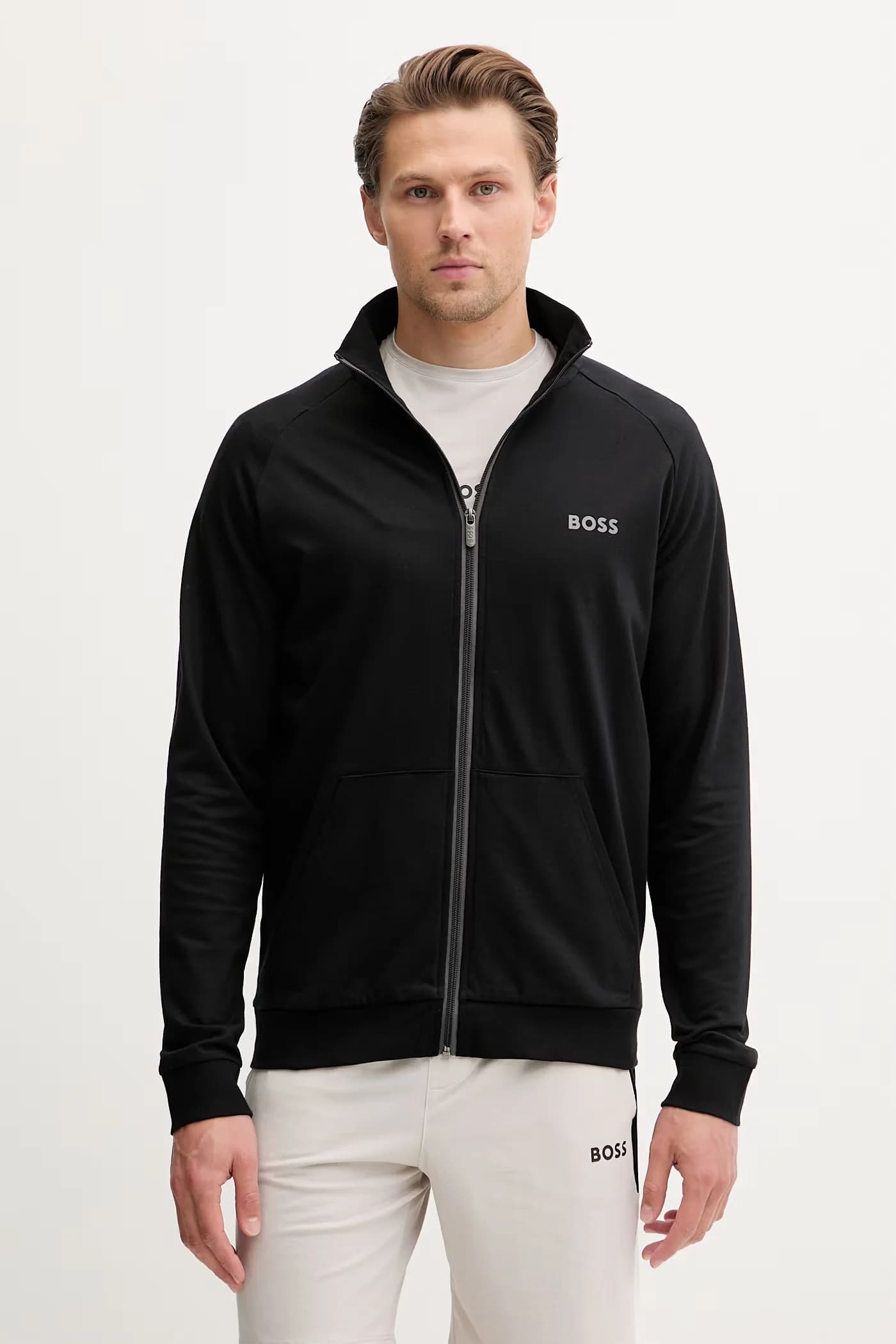 Мужская хлопковая толстовка Authentic Jacket Z - фото 1