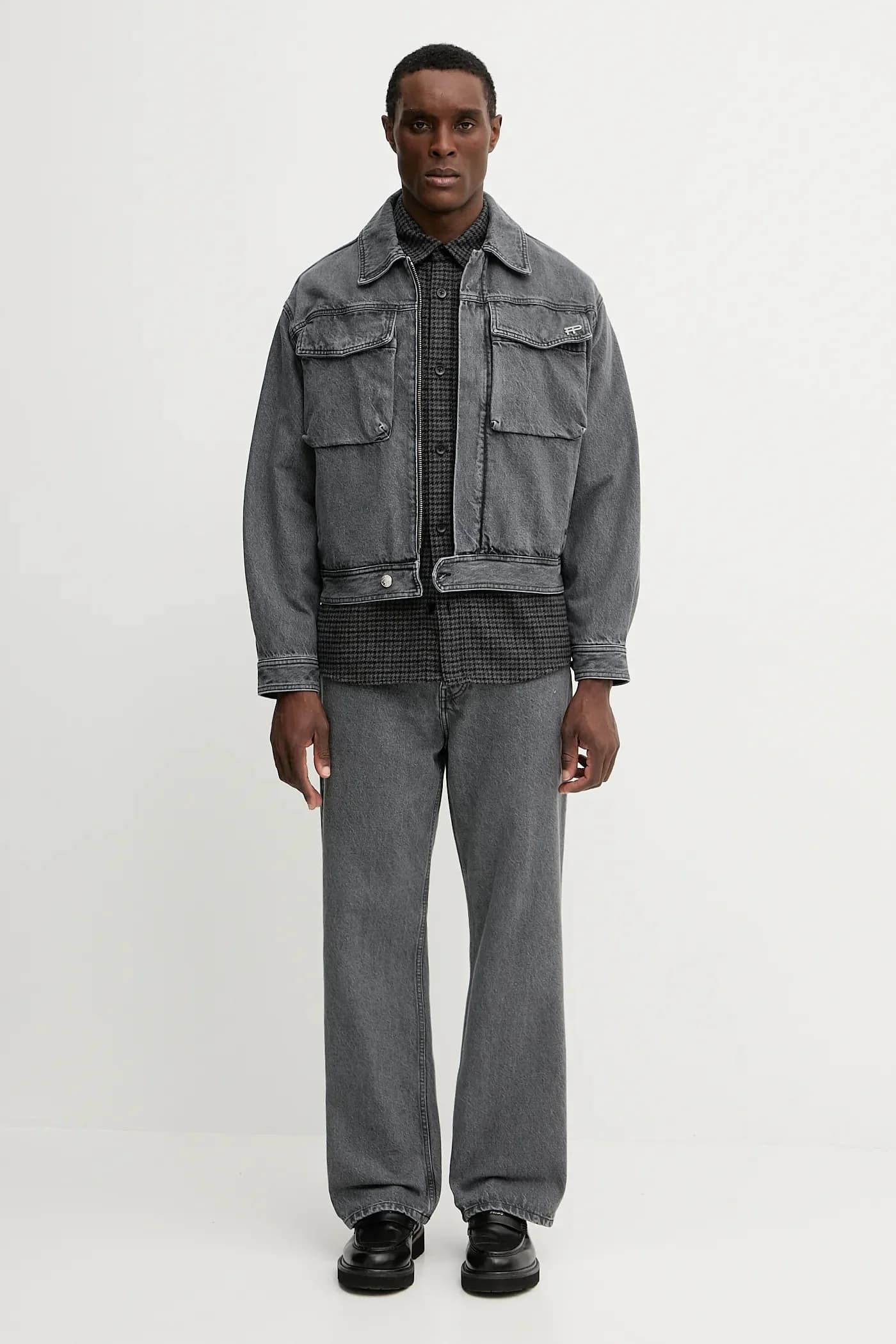 Мужская джинсовая куртка Denim Washed - фото 7