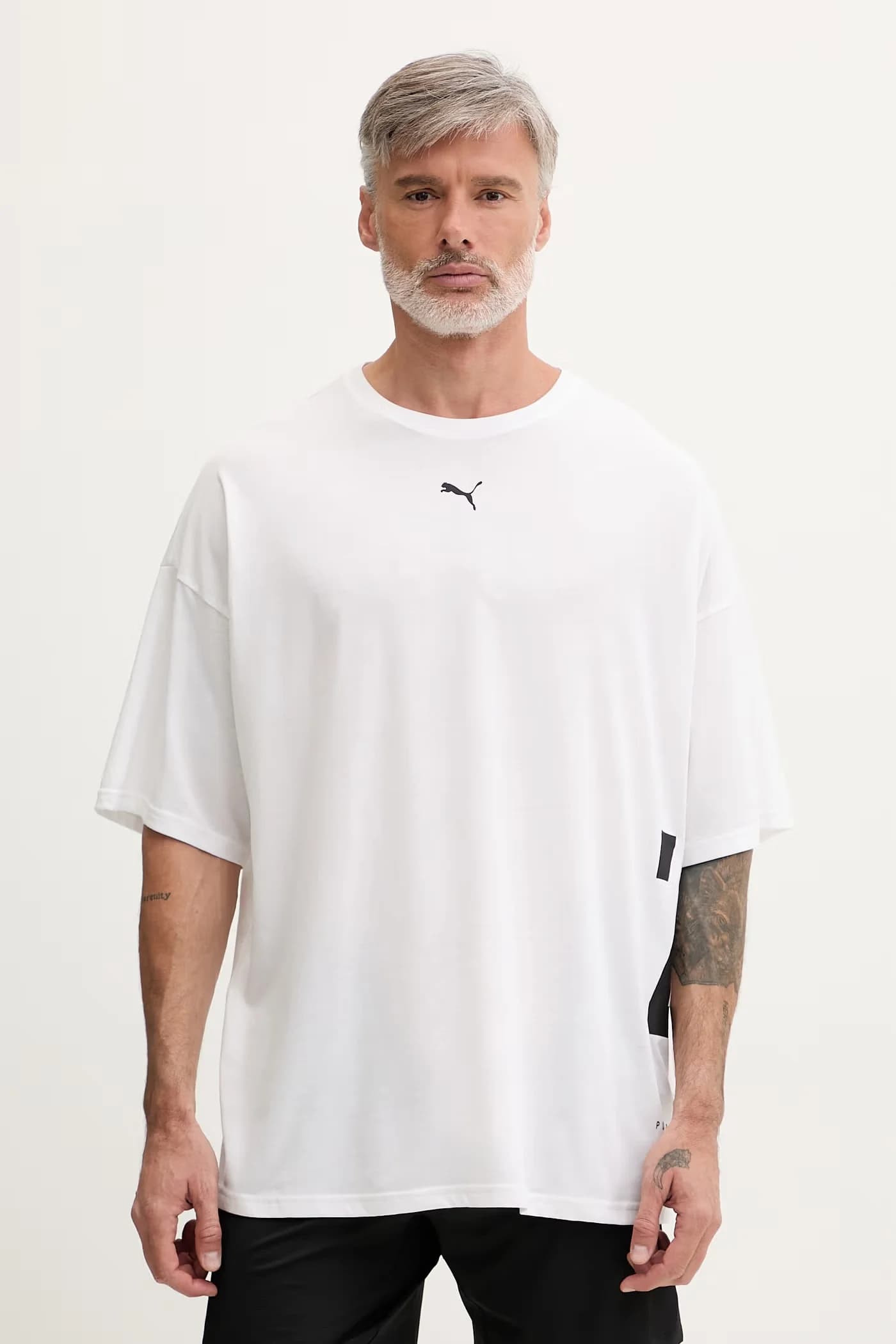 Мужская футболка GRAPHIC OVERSIZED из хлопка - фото 1