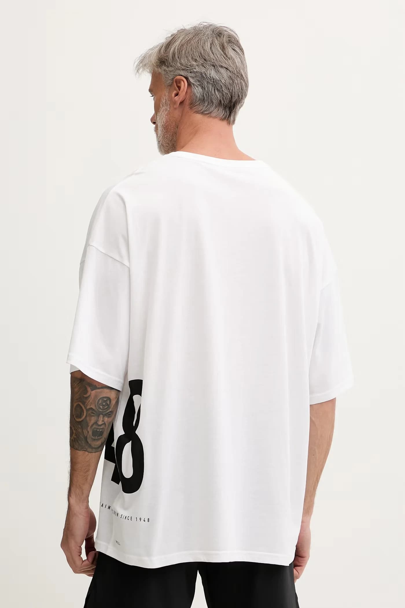 Мужская футболка GRAPHIC OVERSIZED из хлопка - фото 3