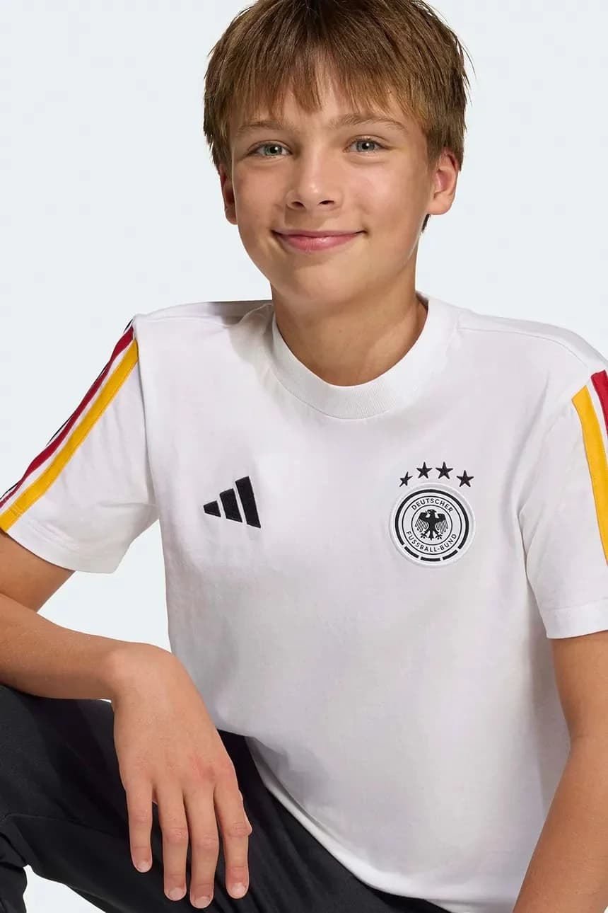 Детская хлопковая футболка DFB KIDS - фото 8