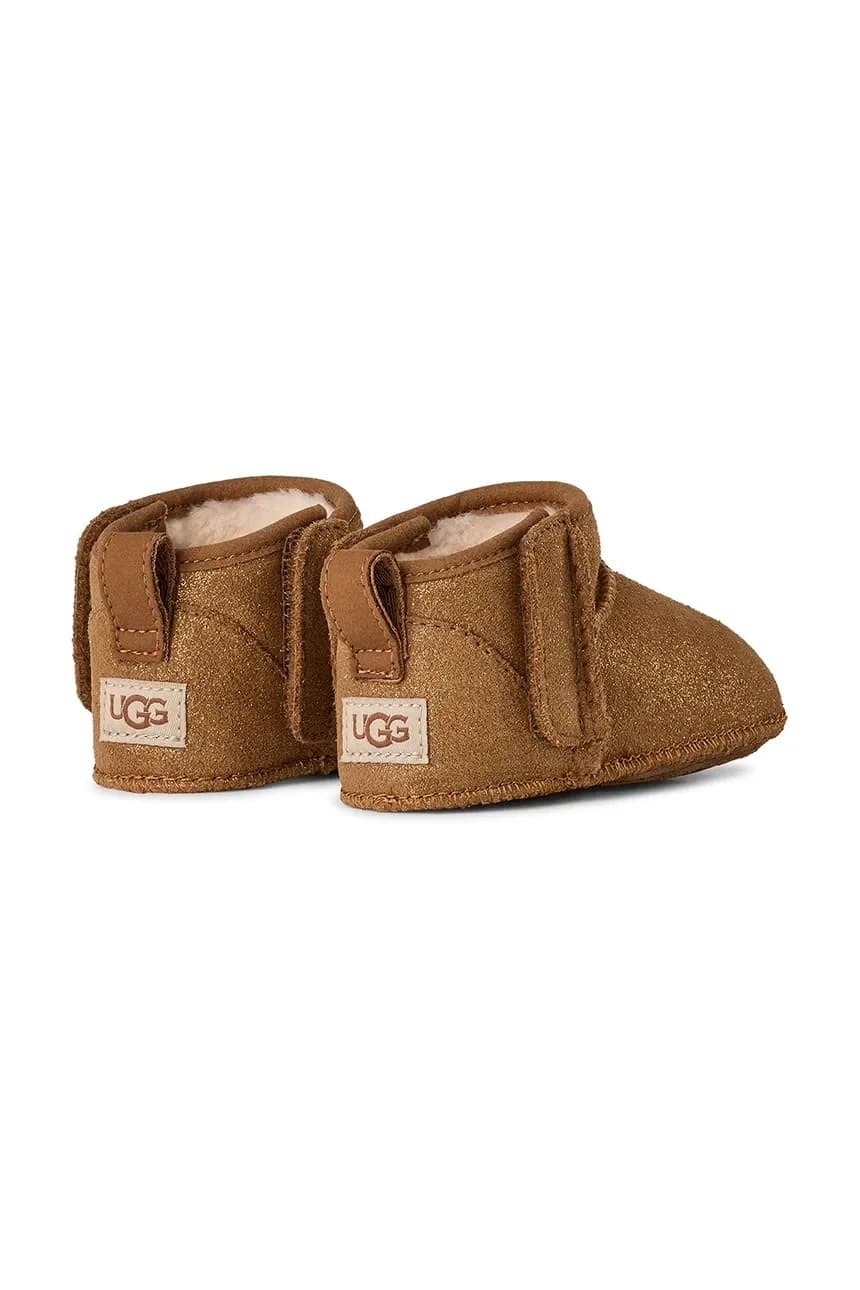 Детские замшевые зимние туфли CLASSIC ULTRA MINI DAZZLE - фото 3