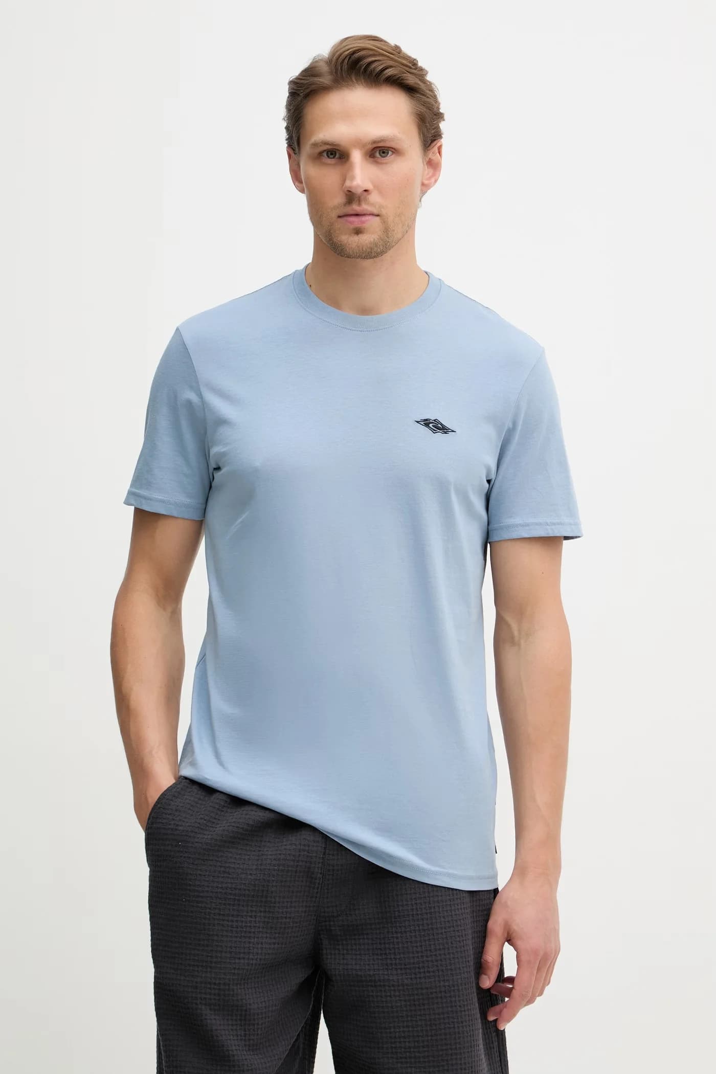 Мужская хлопковая футболка STREAMLINE EMBROID TEE - фото 1