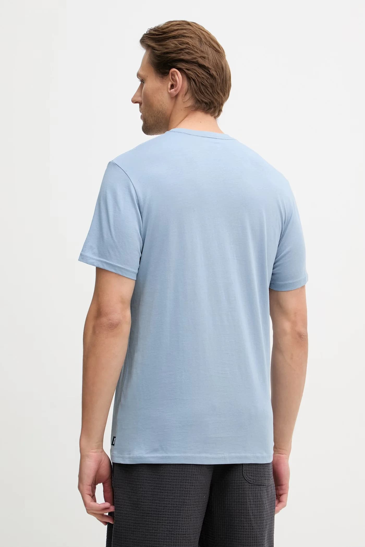 Мужская хлопковая футболка STREAMLINE EMBROID TEE - фото 3