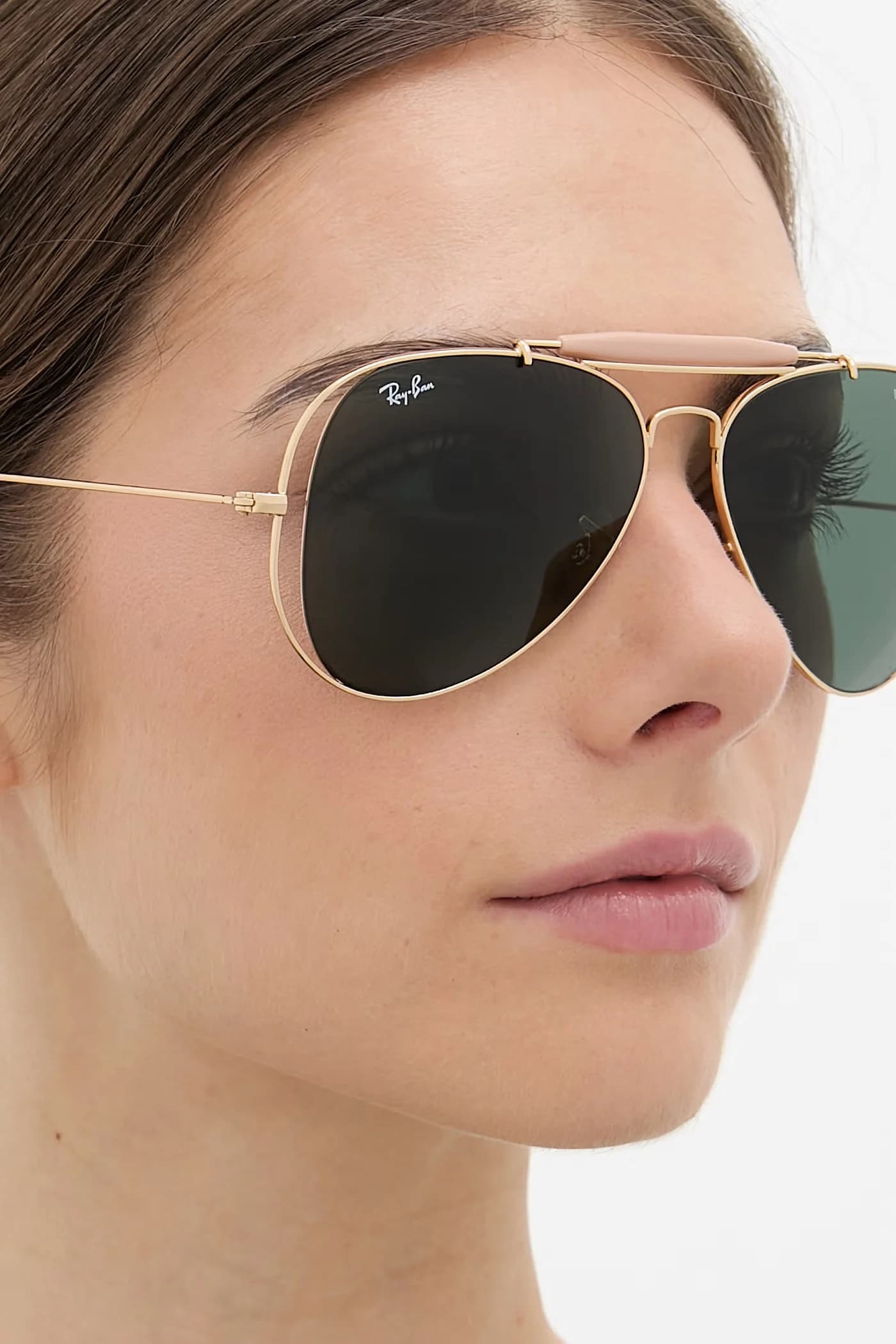 Женские солнцезащитные очки-авиаторы Ray-Ban X DOLCE&GABBANA - фото 8
